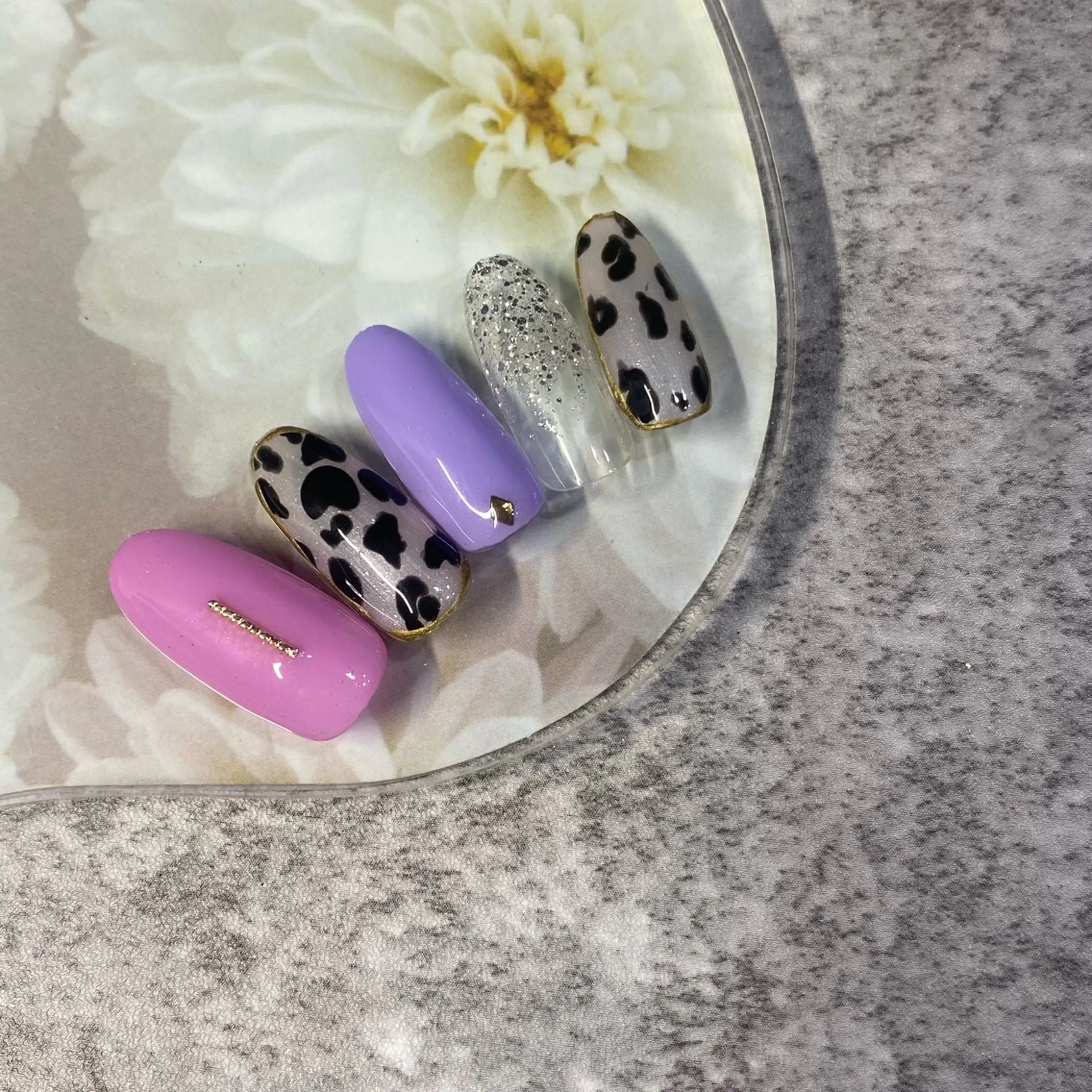 ネイル パープル ハンドネイル ★Rinail... .のネイルデザイン
