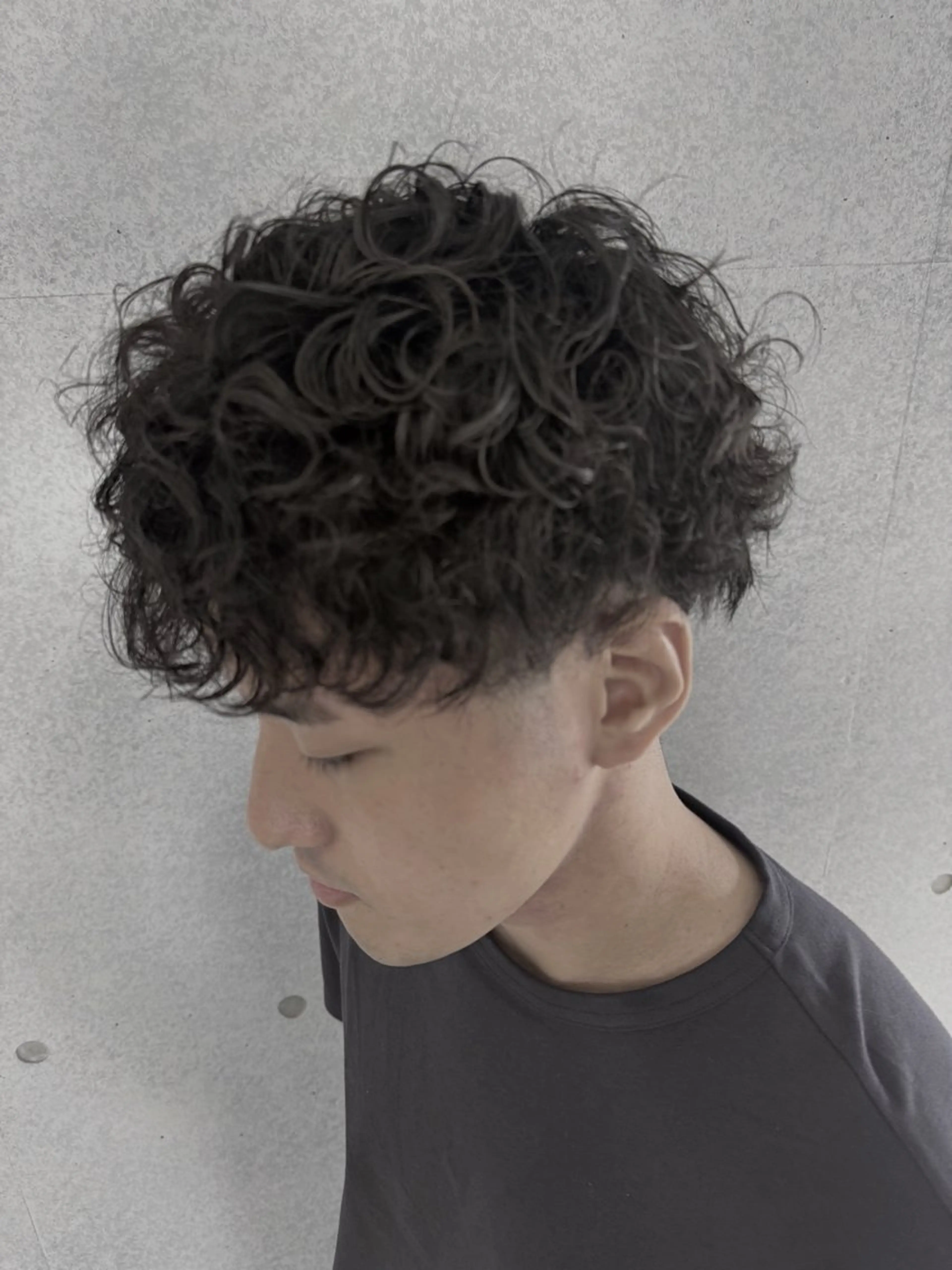 メンズ カット パーマ ハコ（HACO)所属・豊嶋 暉直のヘアスタイル