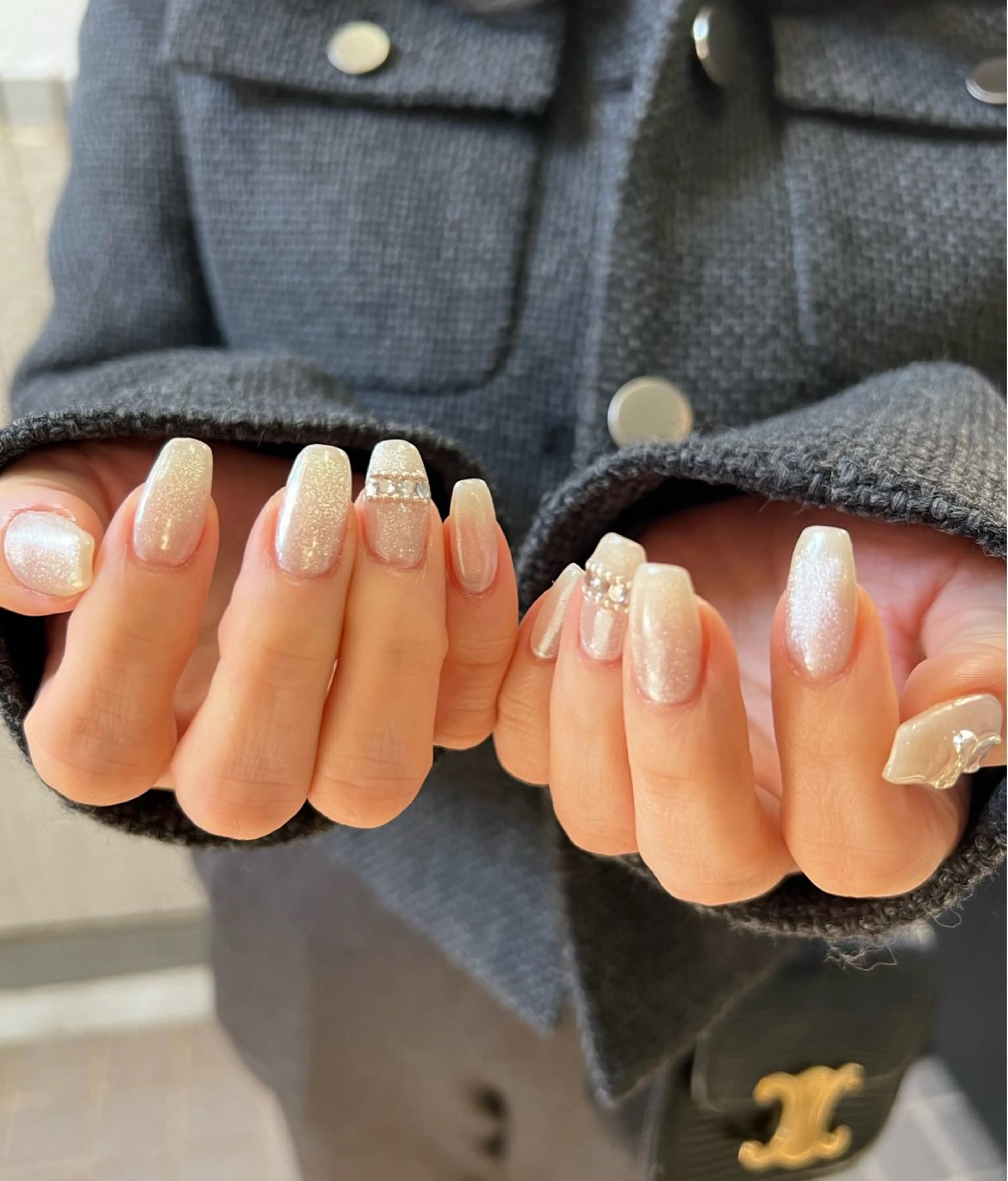 ネイル アートネイル キラキラネイル ハンドネイル LAKATOCCA ..hidemiのヘアスタイル