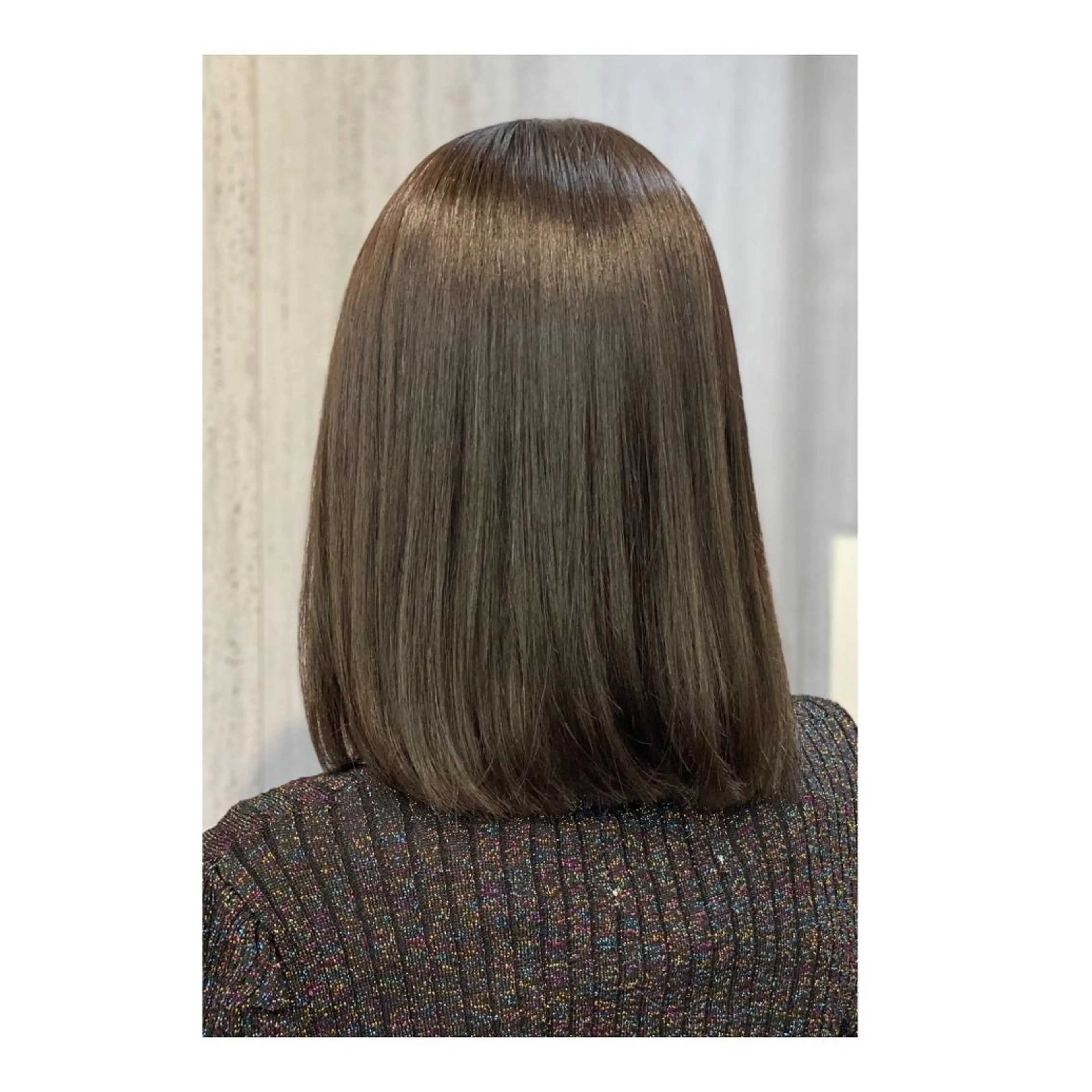 ミディアム hair make  POLISH小倉店所属・稲内 明星のヘアスタイル