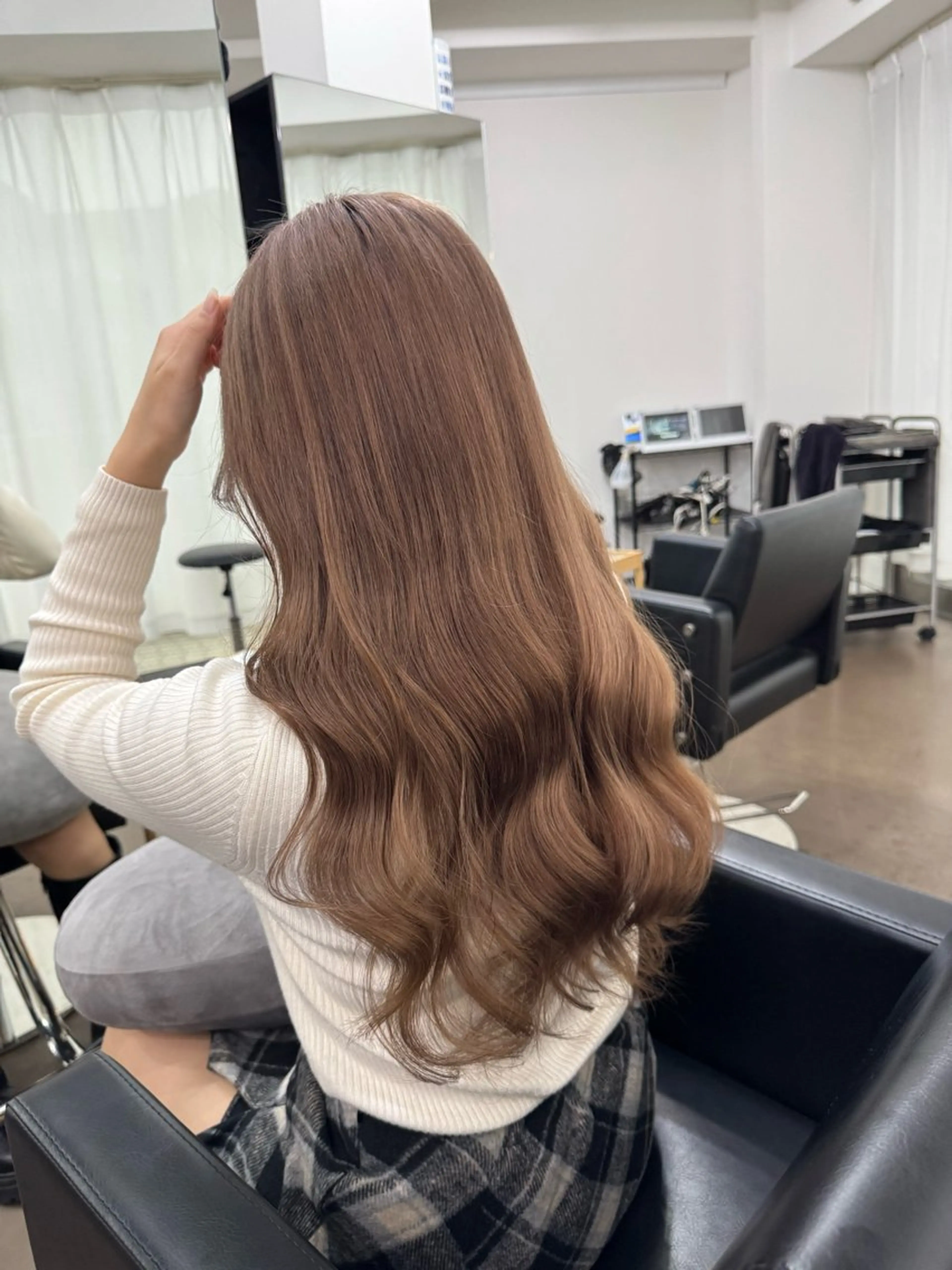 ロング カット トリートメント 🌸ioe岡本/ 日和優真🌸のヘアスタイル