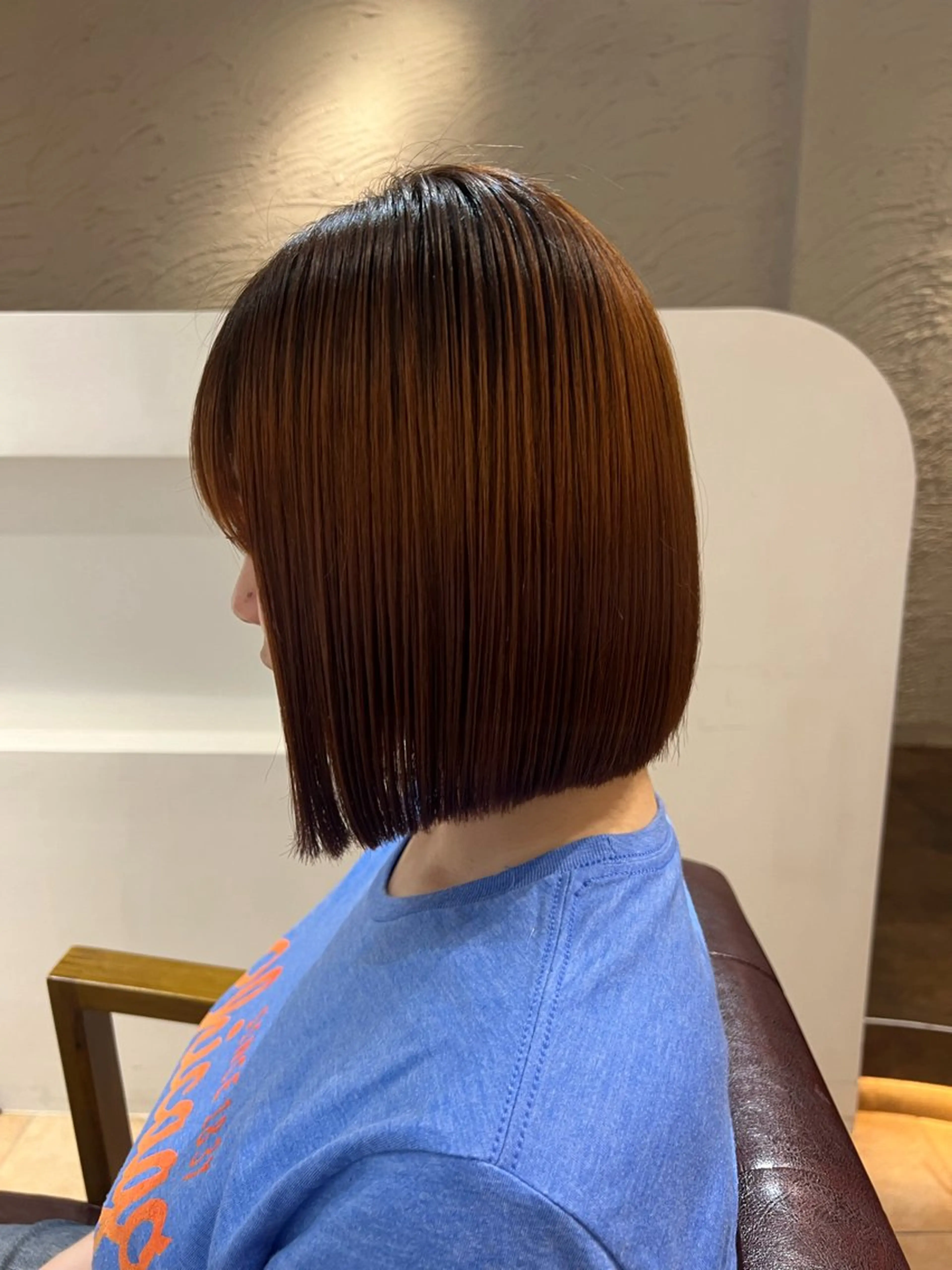 ミディアム カラー 🥀韓国ヘア🥀 宮津真菜のヘアスタイル