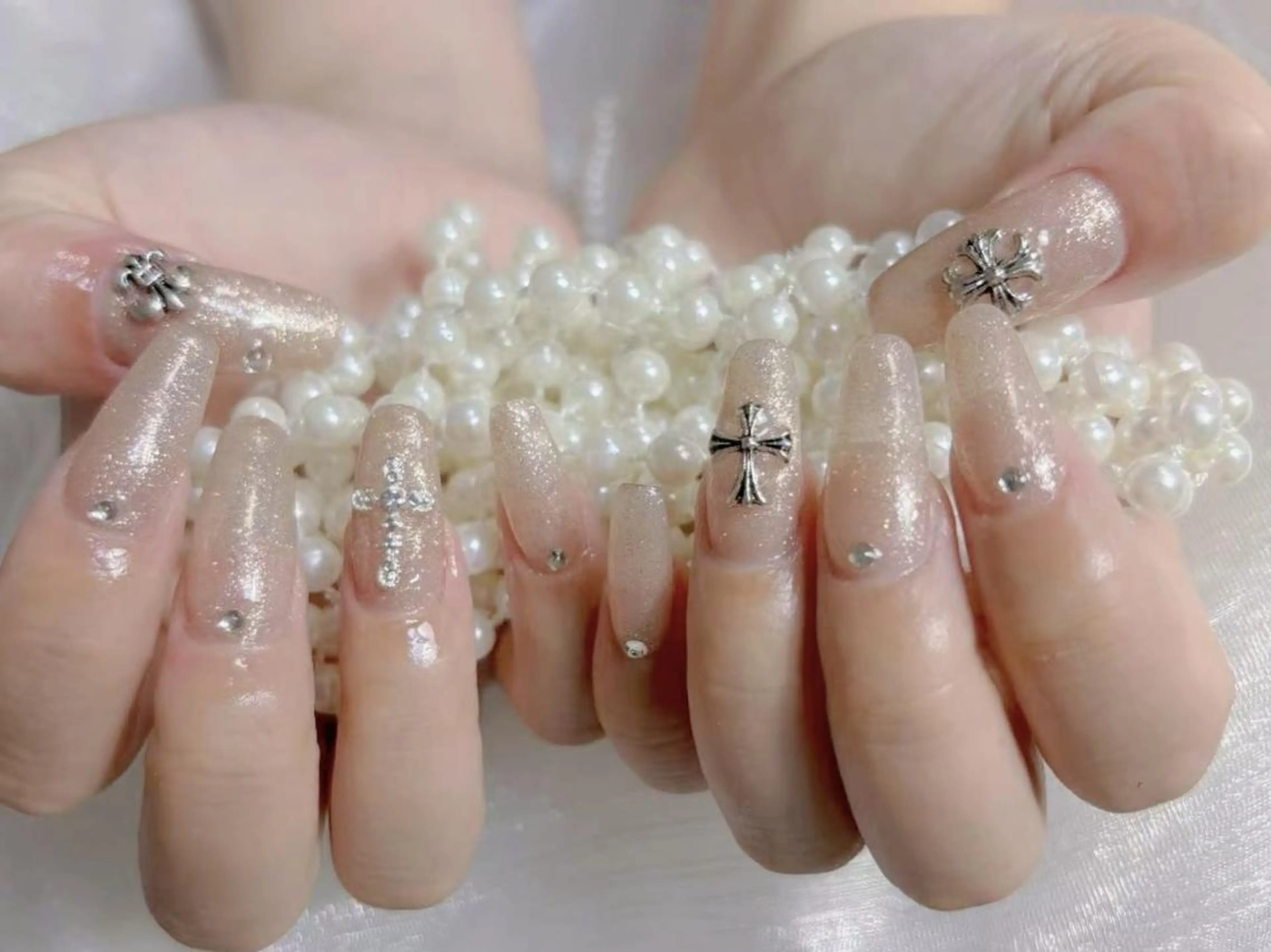 ネイル 🎀彩羽チップ 長さだし専門🎀のネイルデザイン