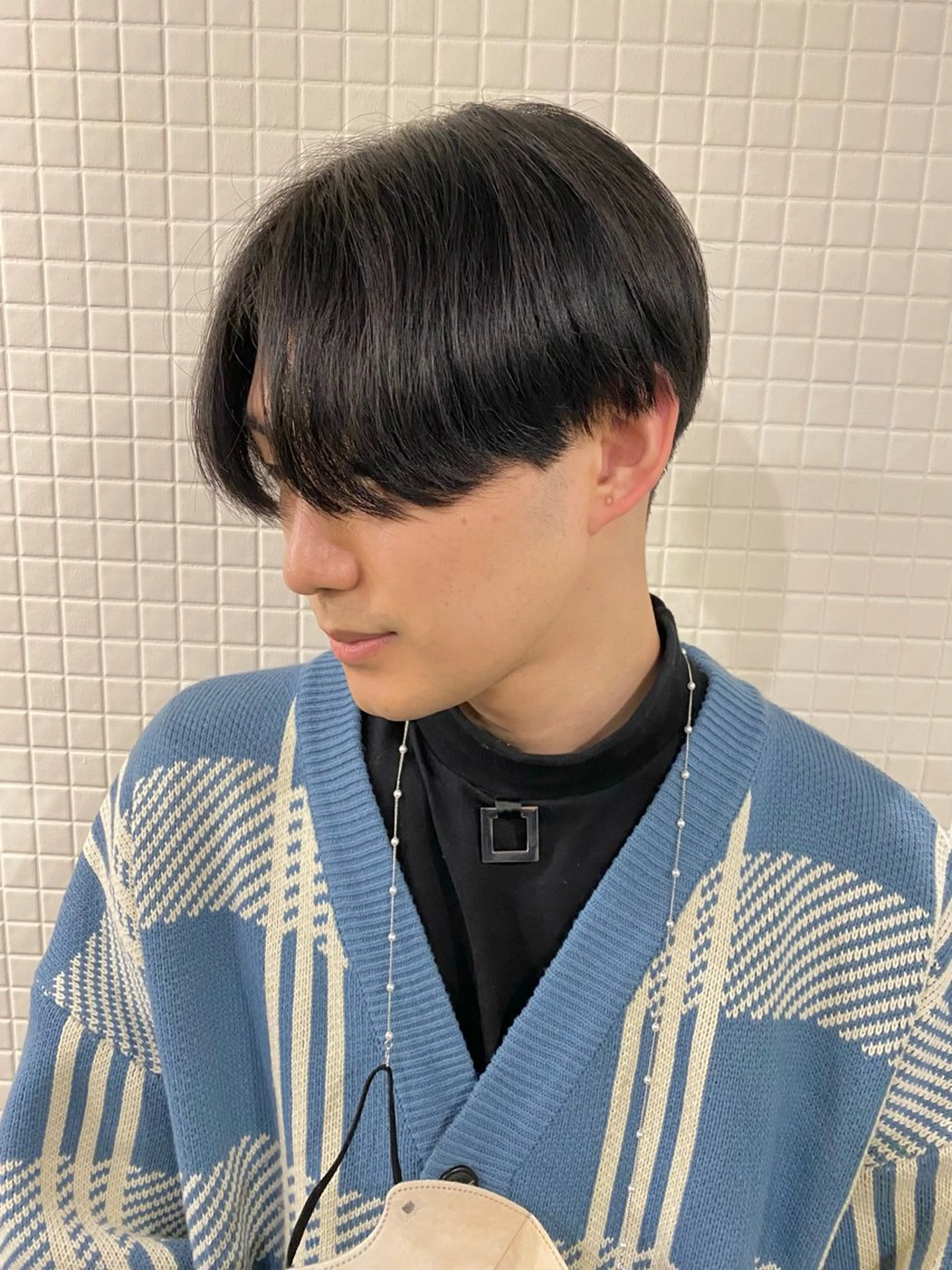 ショート カラー メンズ カット ヘアカラー トリートメント 7Bridge所属・7Bridge 小西貫太のヘアスタイル
