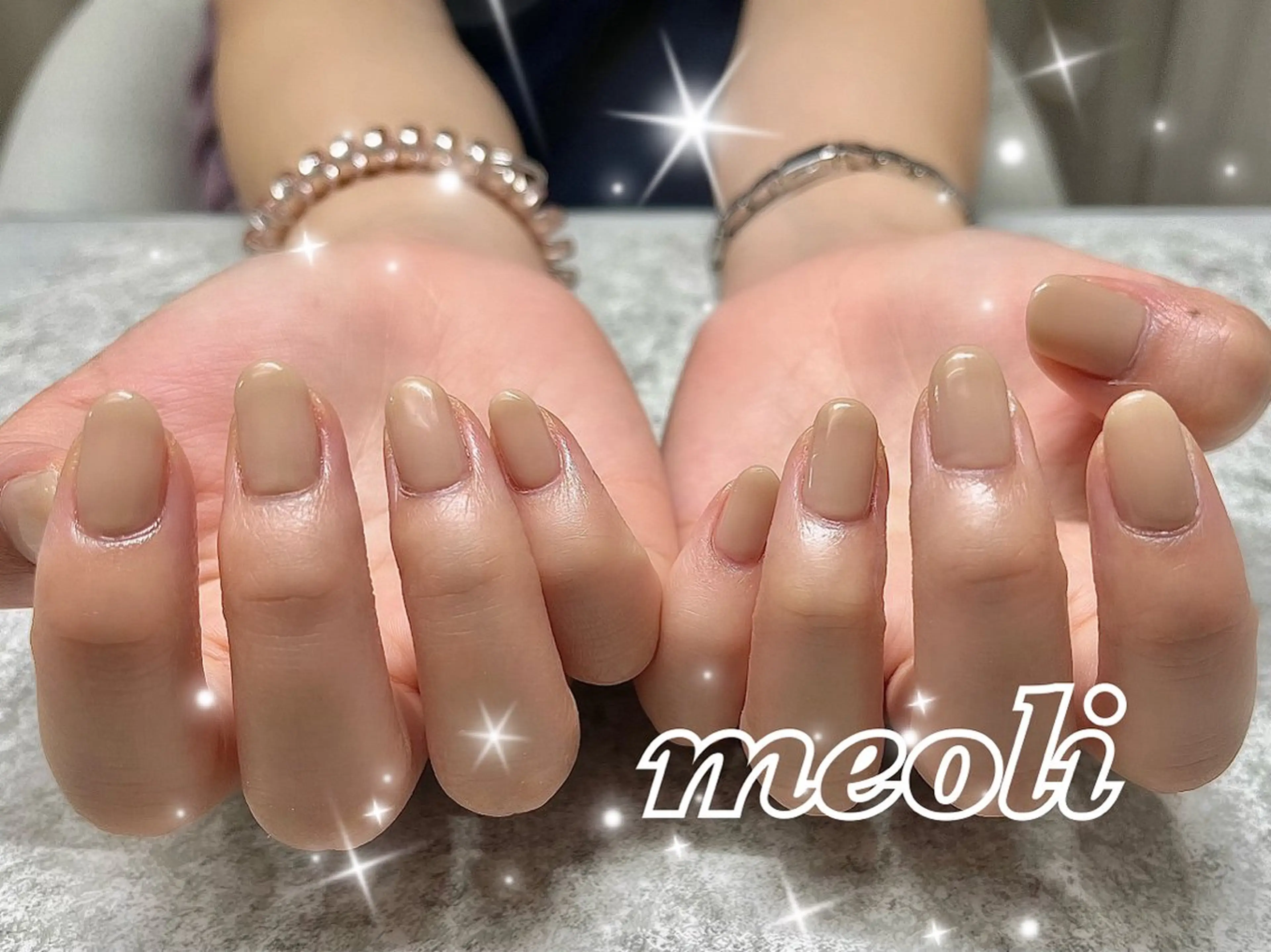 ネイル オフィスネイル ハンドネイル nail salon meoli　アヤのネイルデザイン