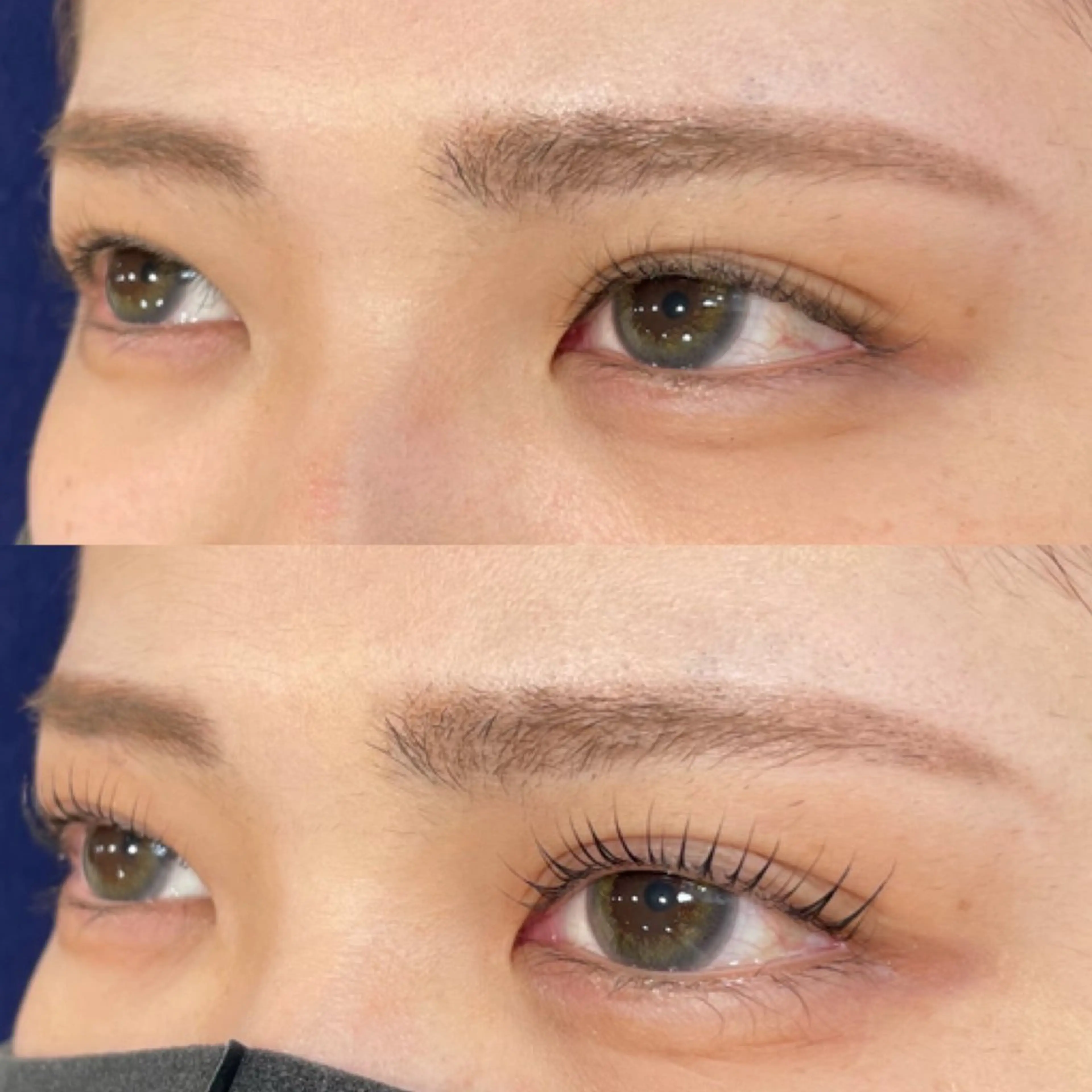 マツエク・マツパ BLUE EYES Shirahataのマツエク・マツパデザイン
