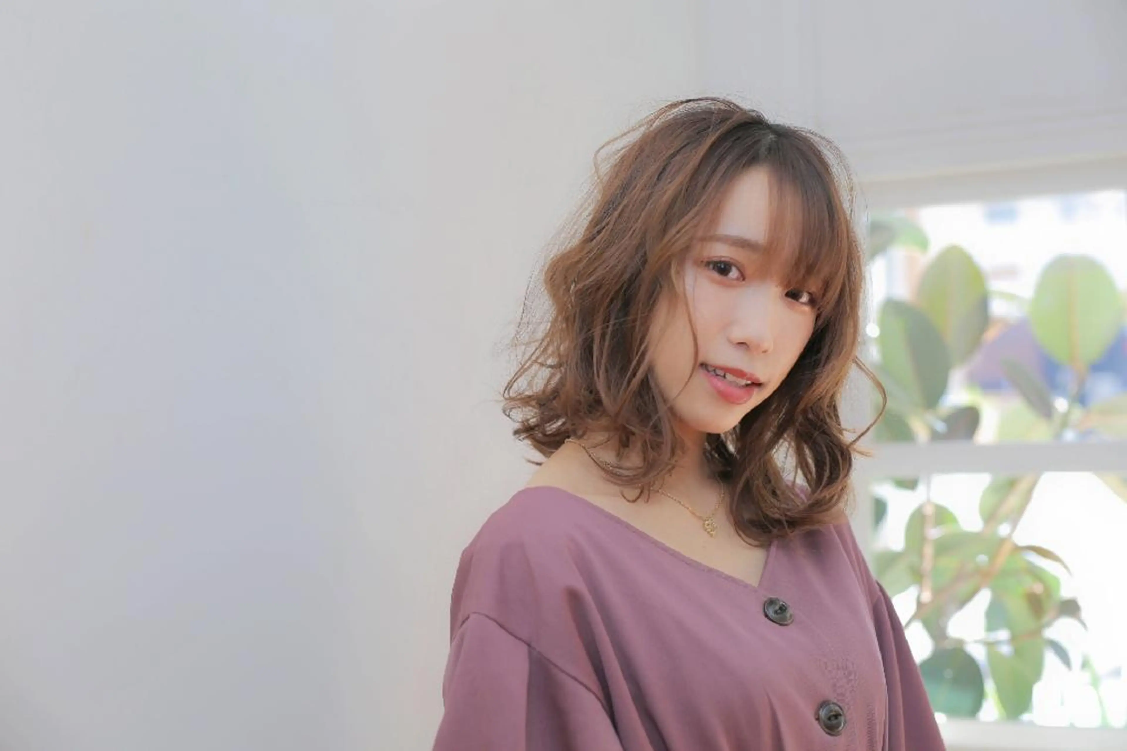 セミロング カラー Culumi所属・Culumi クルミ 松井照雄/梅田茶屋町のヘアスタイル