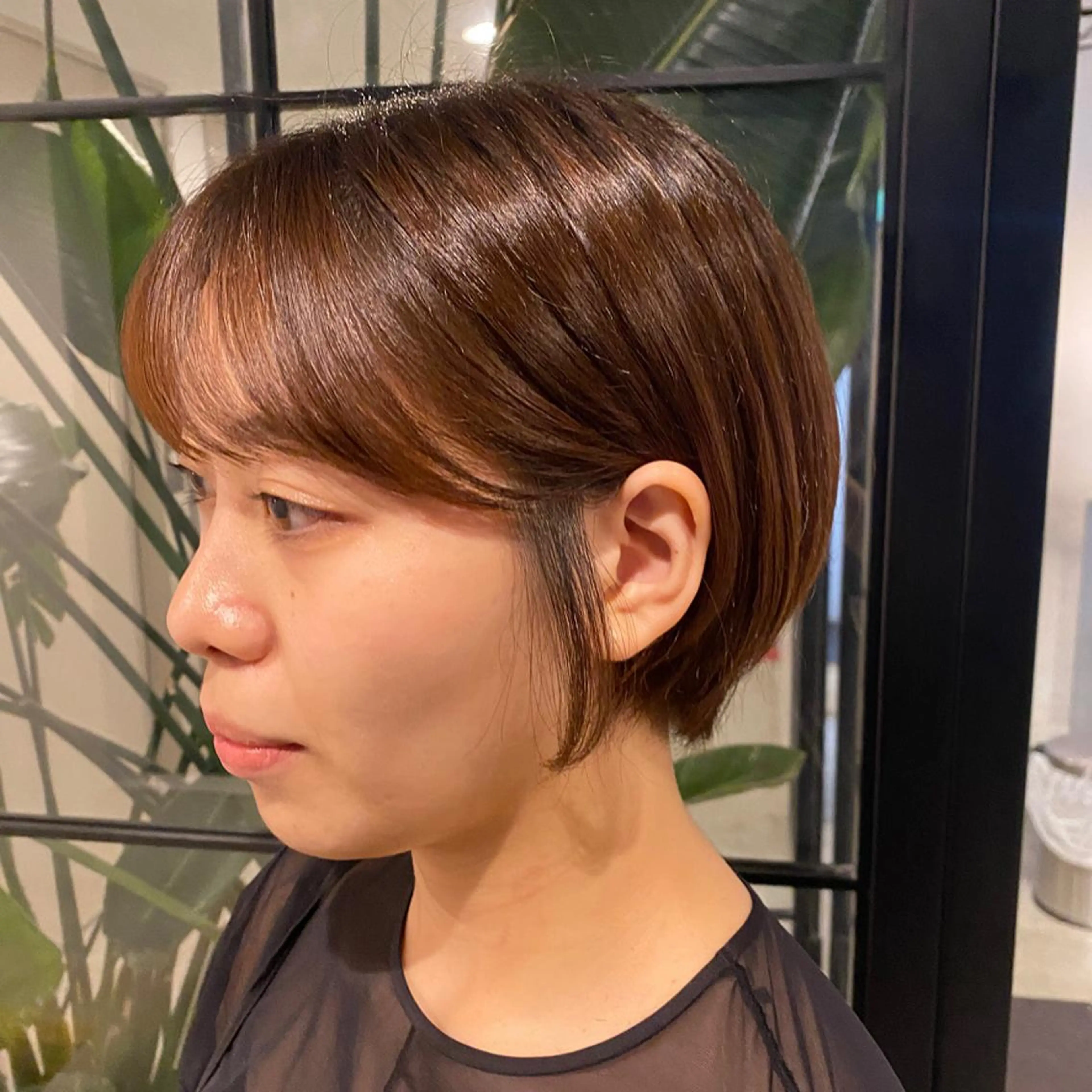 ショート 艶カラー🤍新潟/ 小新/マオのヘアスタイル