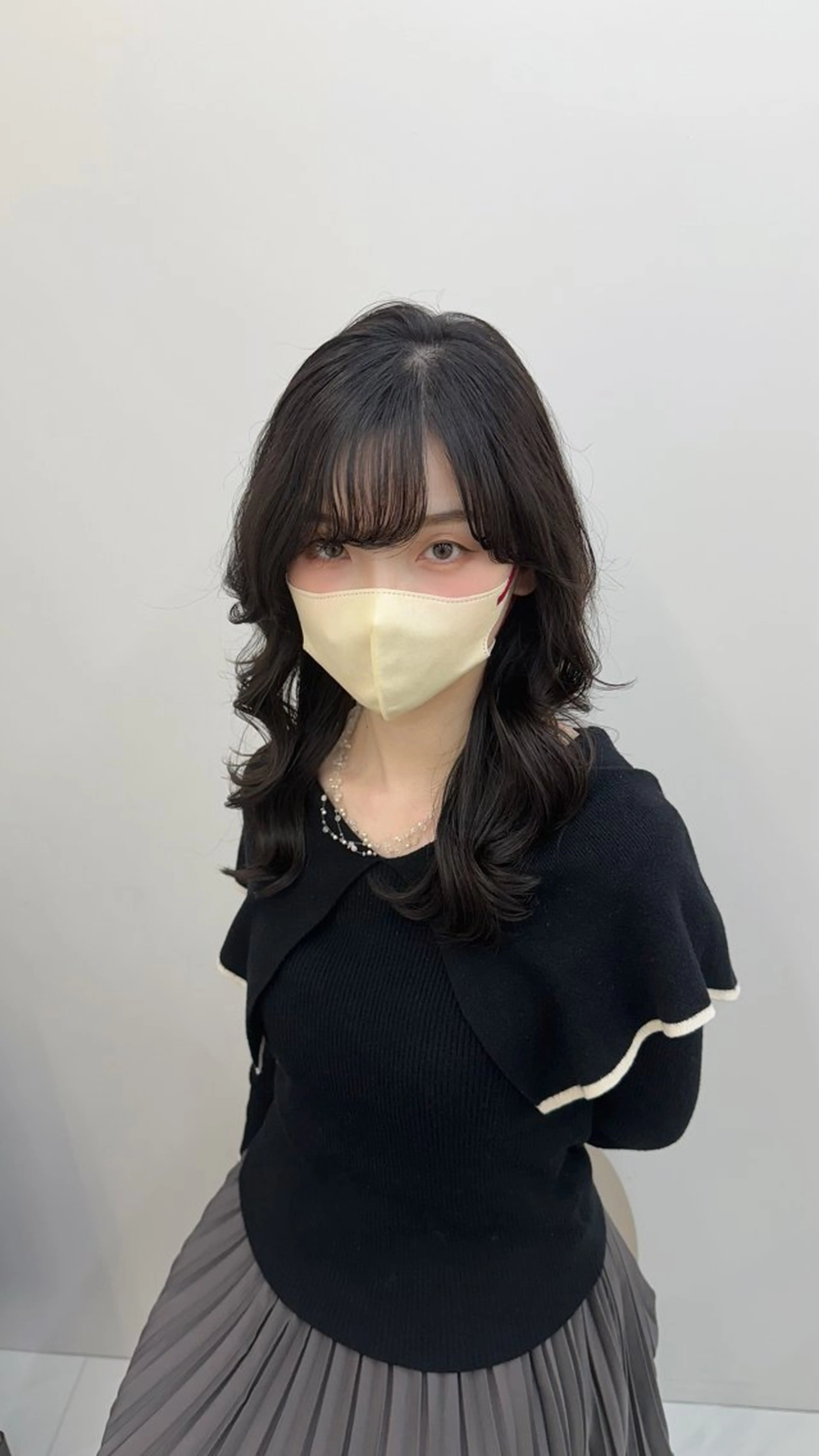 ロング パーマ ARMONY OMOTESANDO所属・本田秀幸 コテ巻き風パーマのヘアスタイル