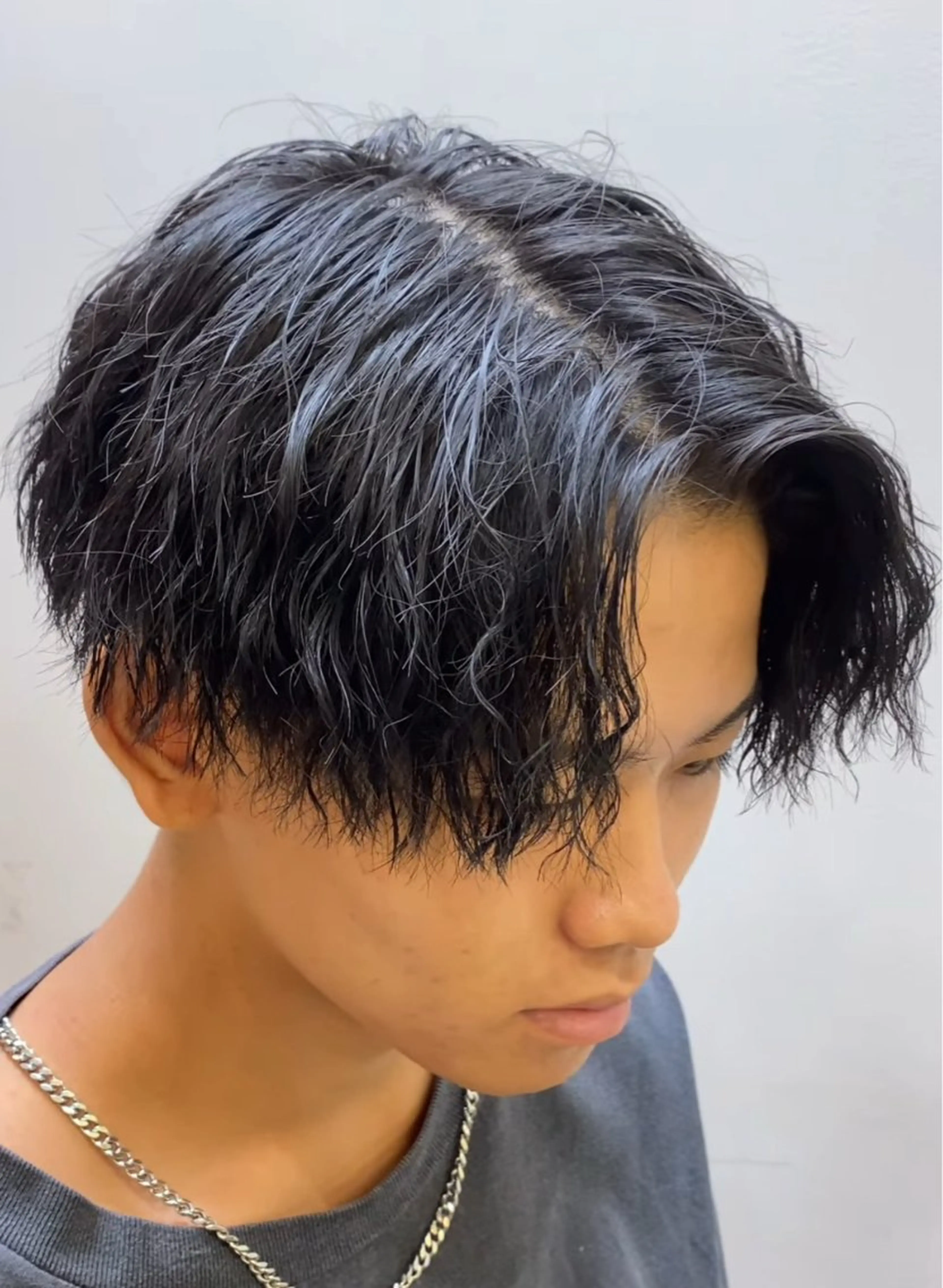 パーマ メンズ メンズパーマ ツイストスパイラルパーマ スパイラルパーマ カット パーマ 高橋 晴のヘアスタイル