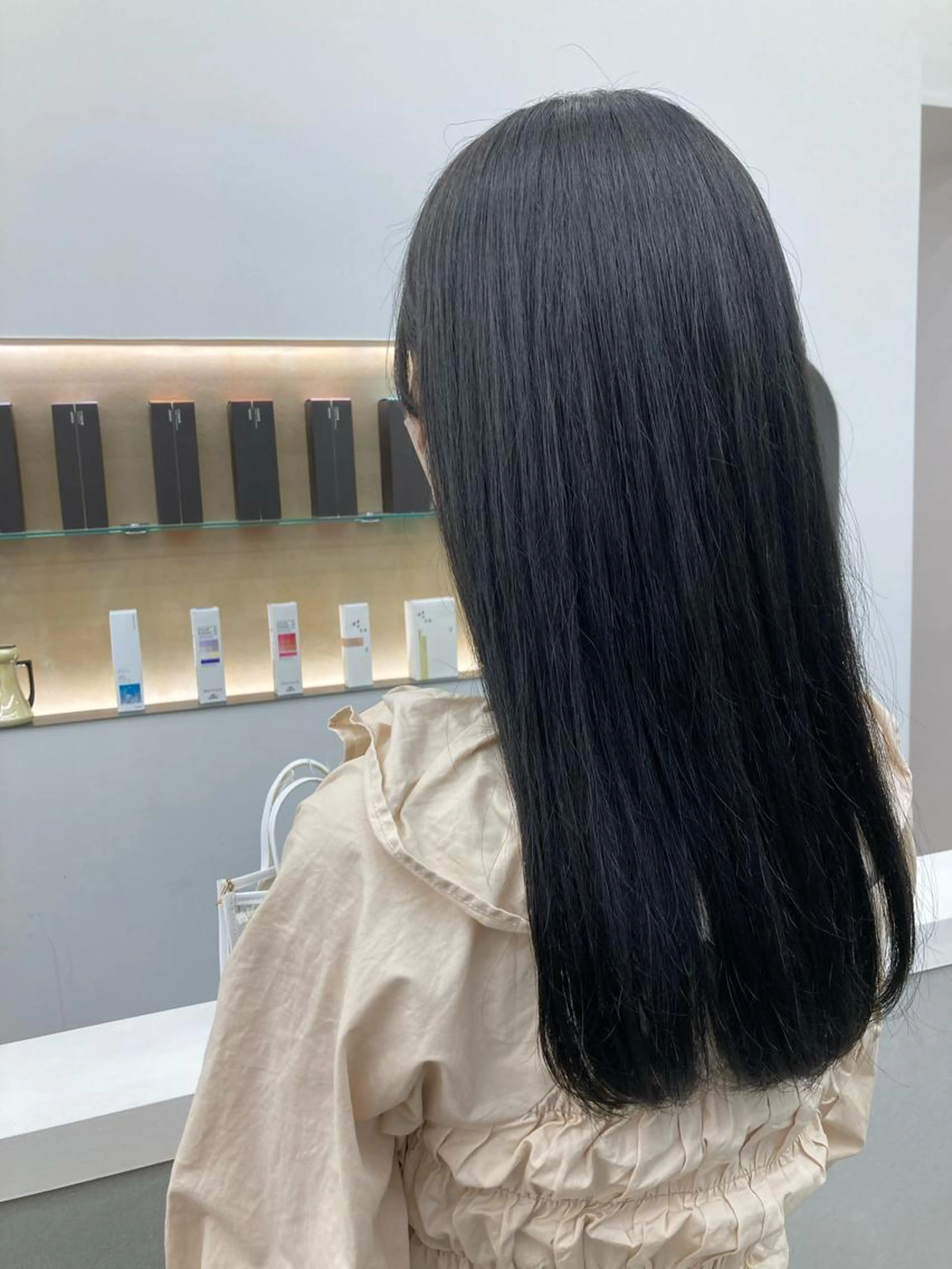 カラー＋髪質改善トリートメントの写真