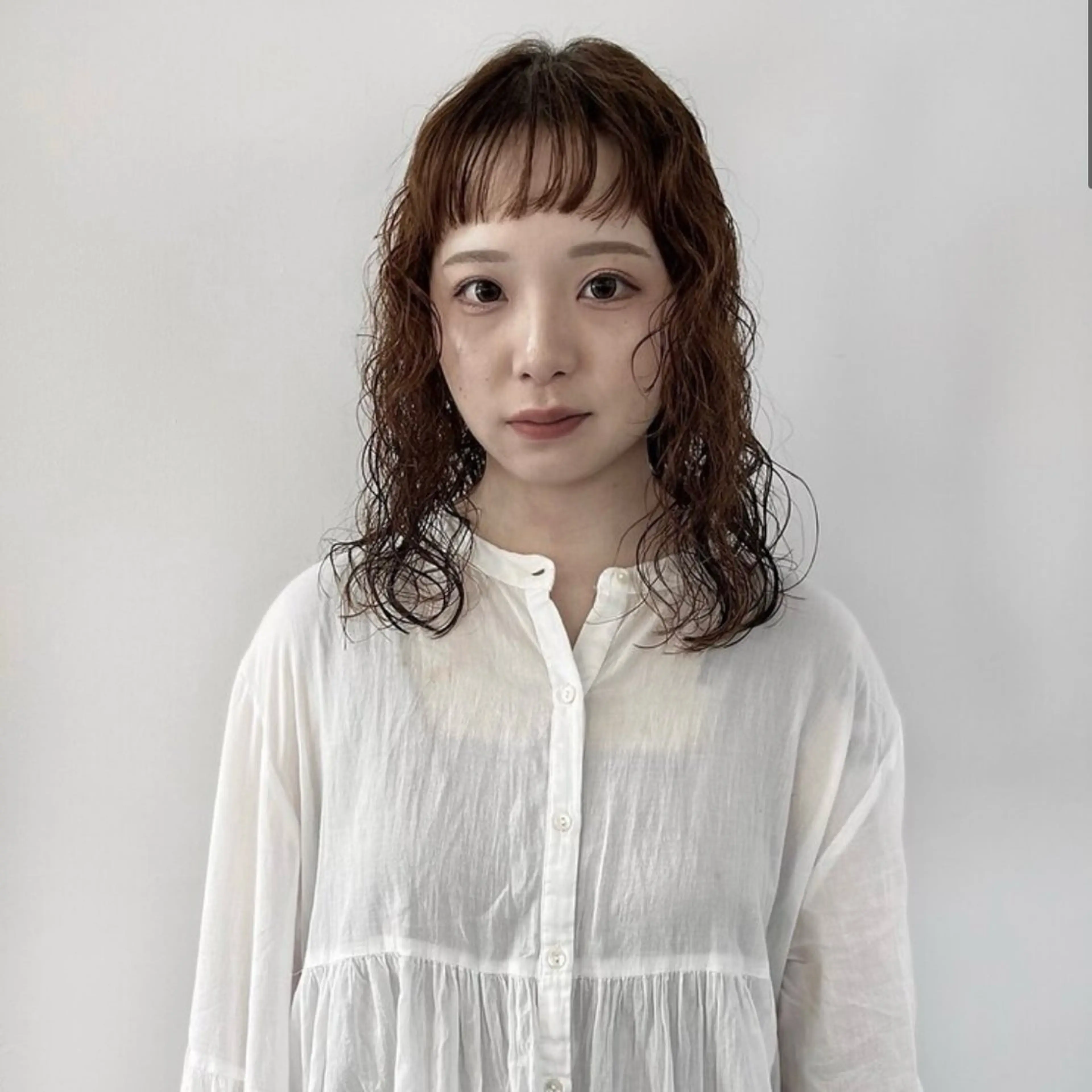 🌿似合わせカット＋ニュアンスパーマ＋補修トリートメント🌿自然な動きや柔らかさを出すニュアンスパーマ🌀🍂の写真