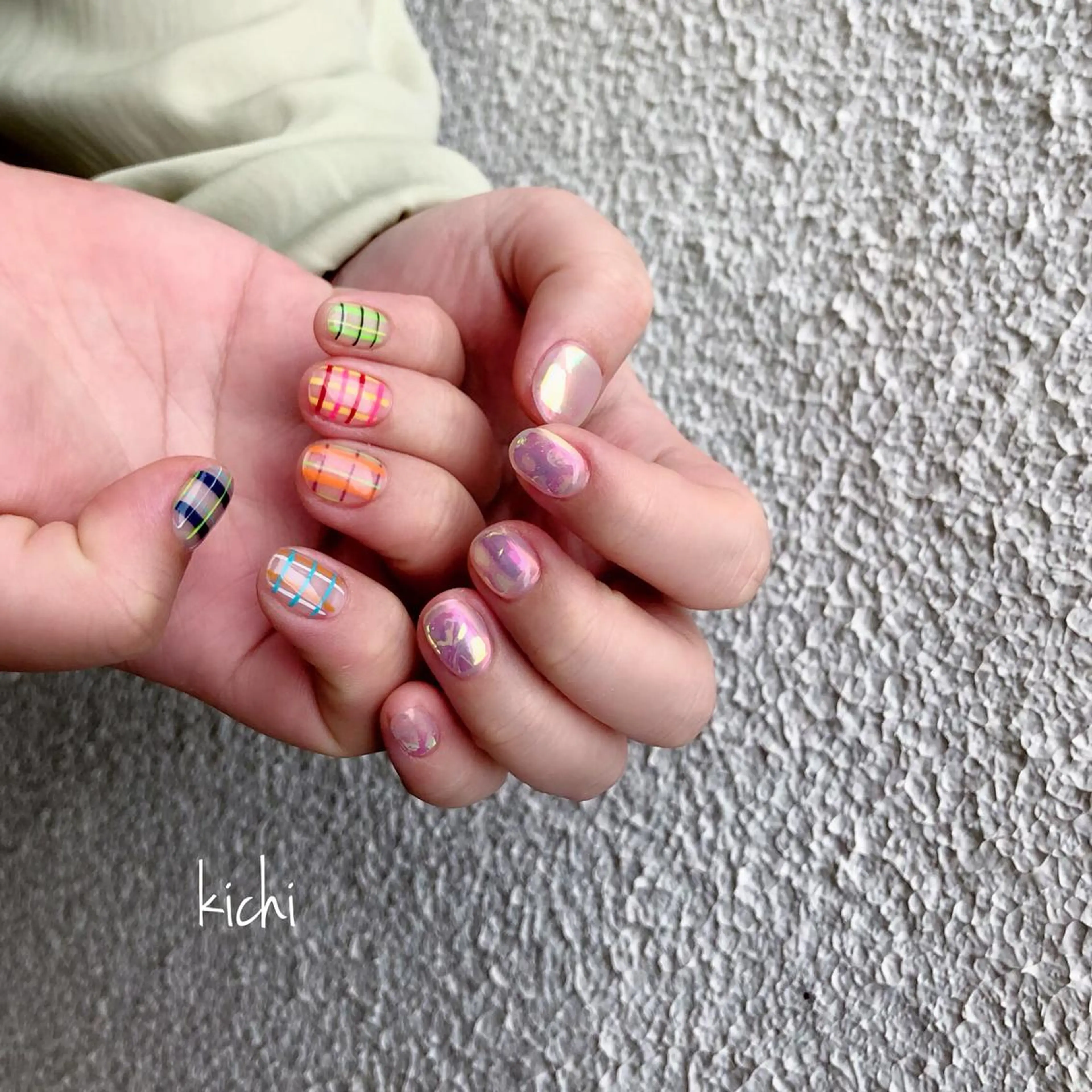 ネイル kichi･:* みじゅのネイルデザイン