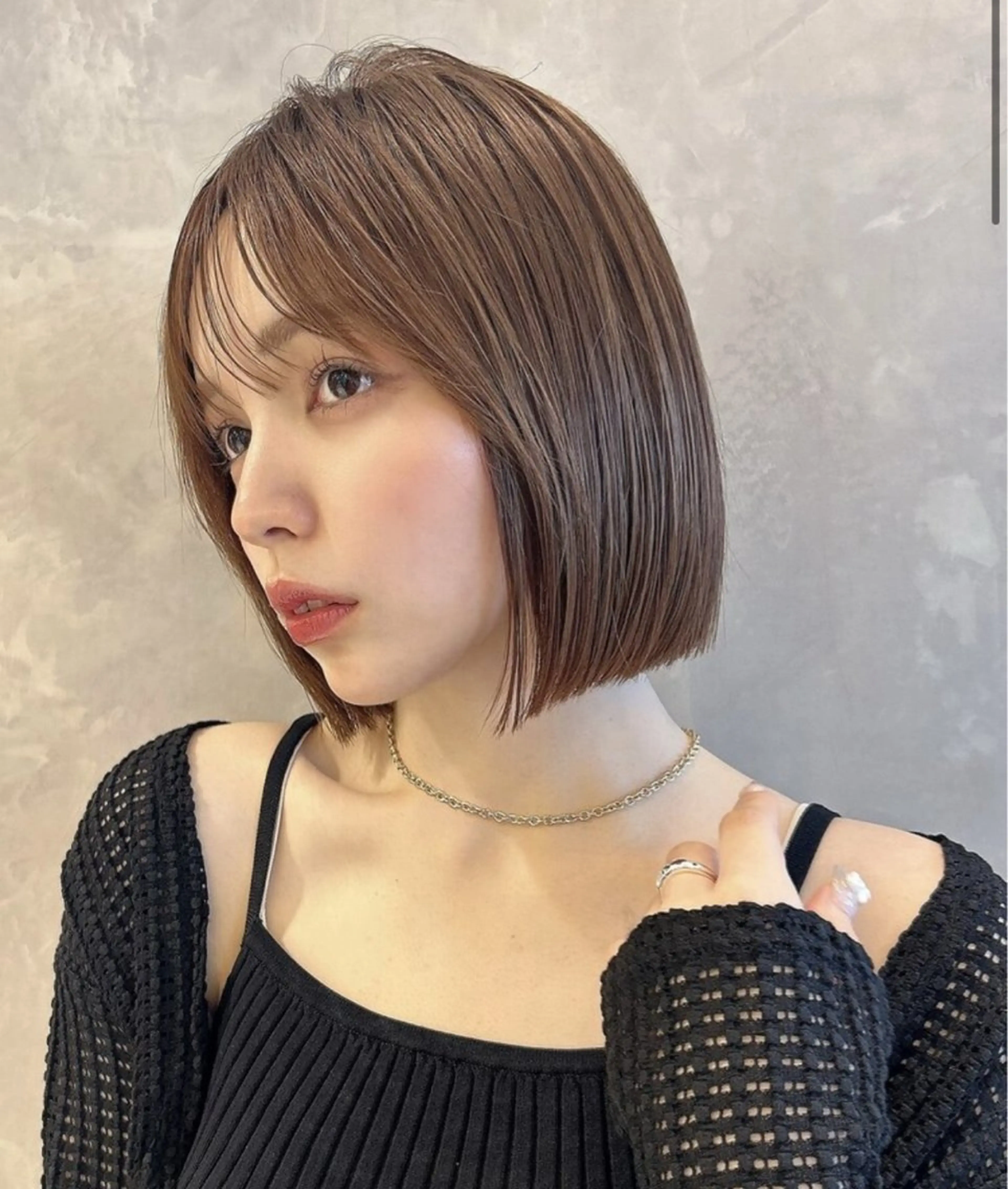 ボブカットの写真