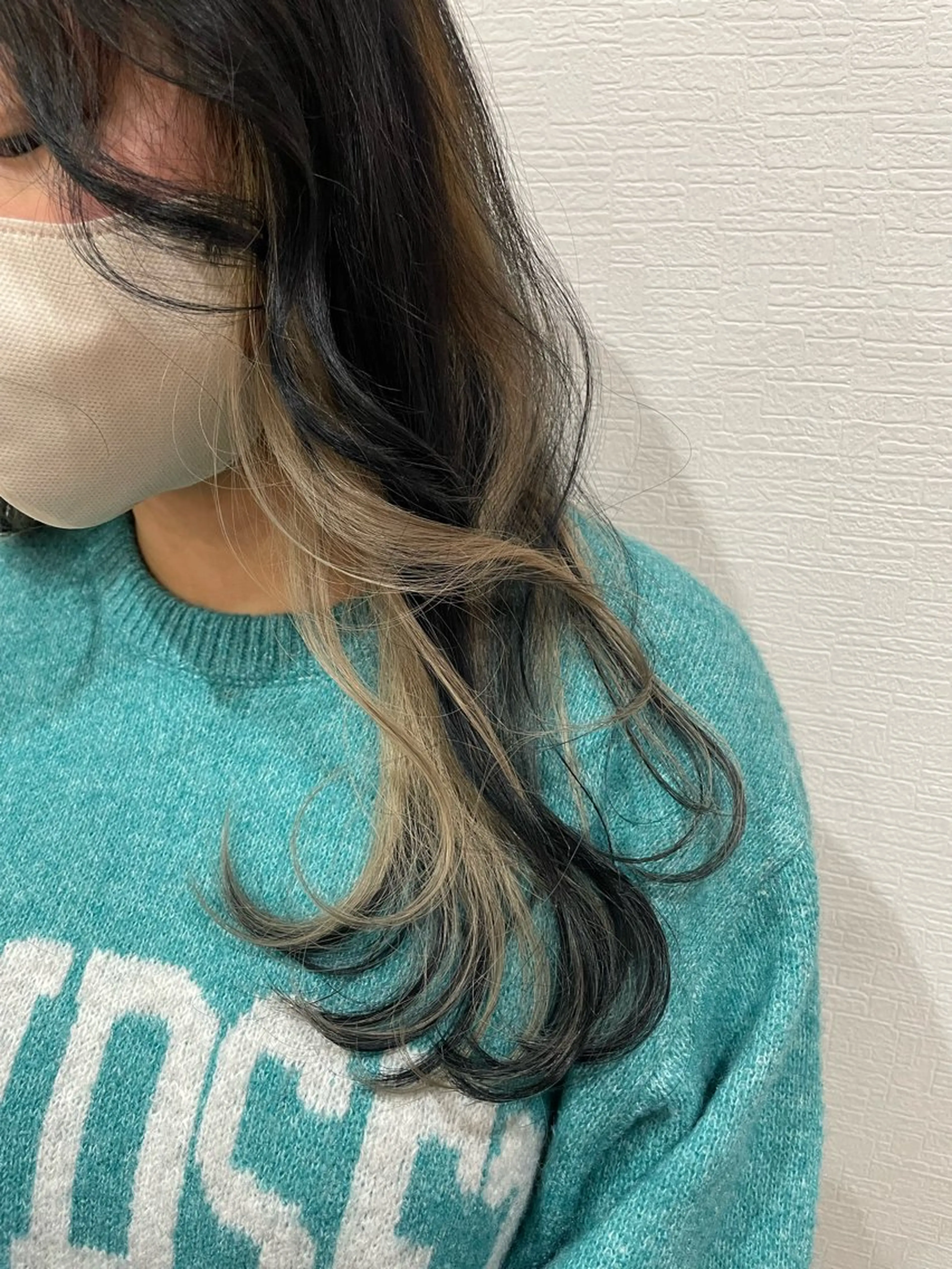 ロング カラー ブリーチ グレージュ インナーカラー 🦋ゆめみ🦋 miyon熊本店🦋のヘアスタイル