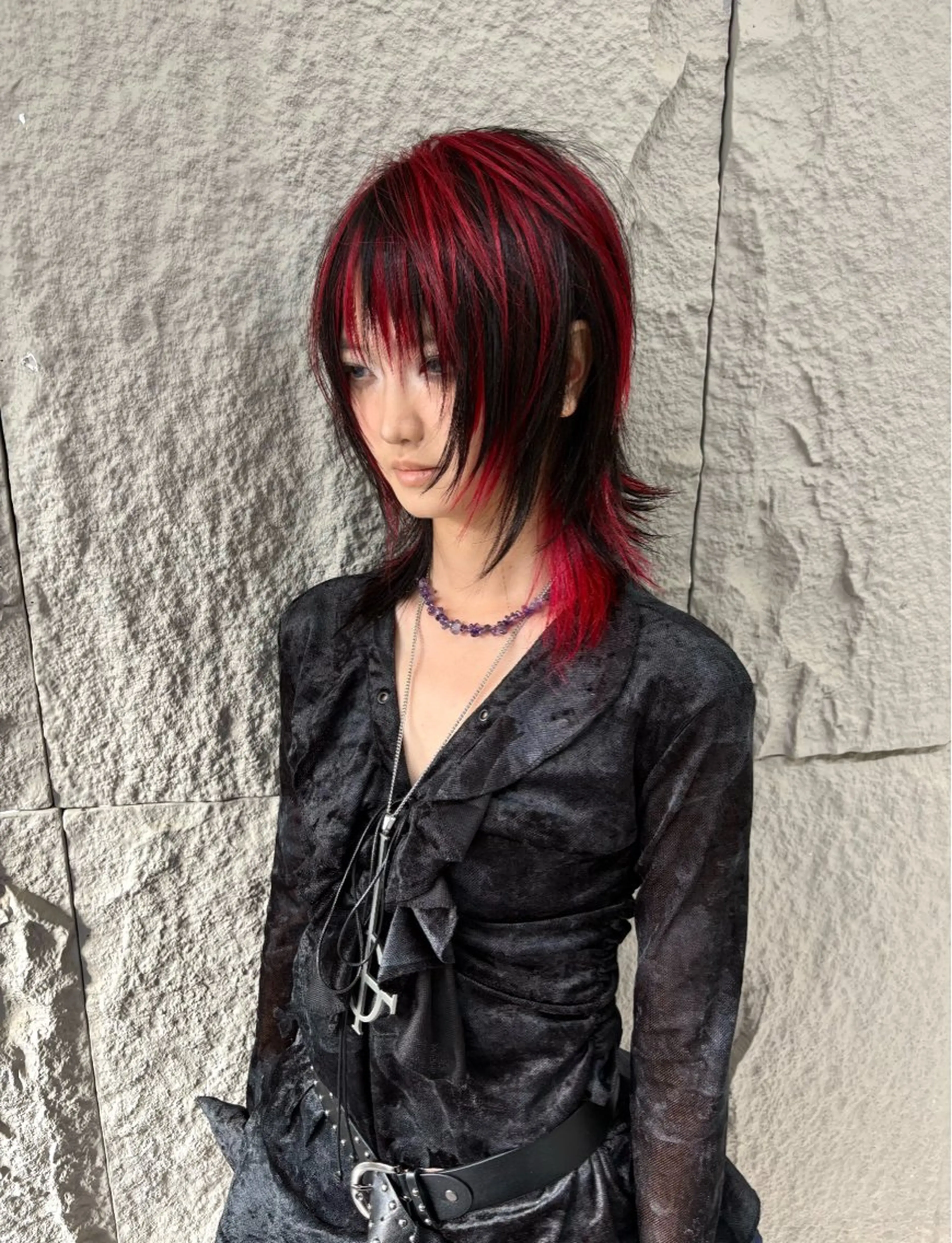 ミディアム カラー ヘアカラー トリートメント デザインカラー⭐︎★ 🐆hyoma🐆のヘアスタイル