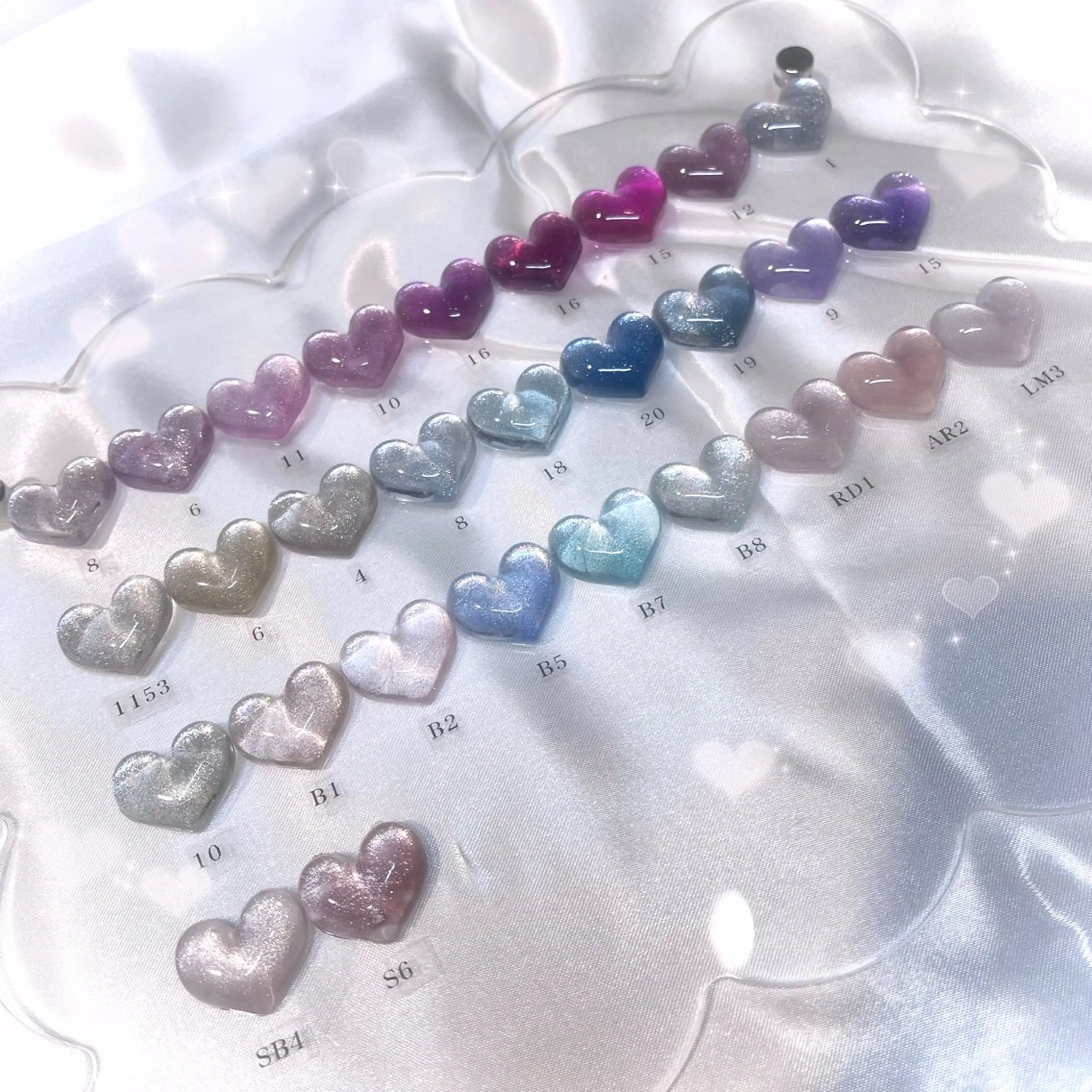 [オフあり🍓ྀི]ハンドマグネットネイル.*ﾟ🎀※詳細を必ずお読みください。の写真