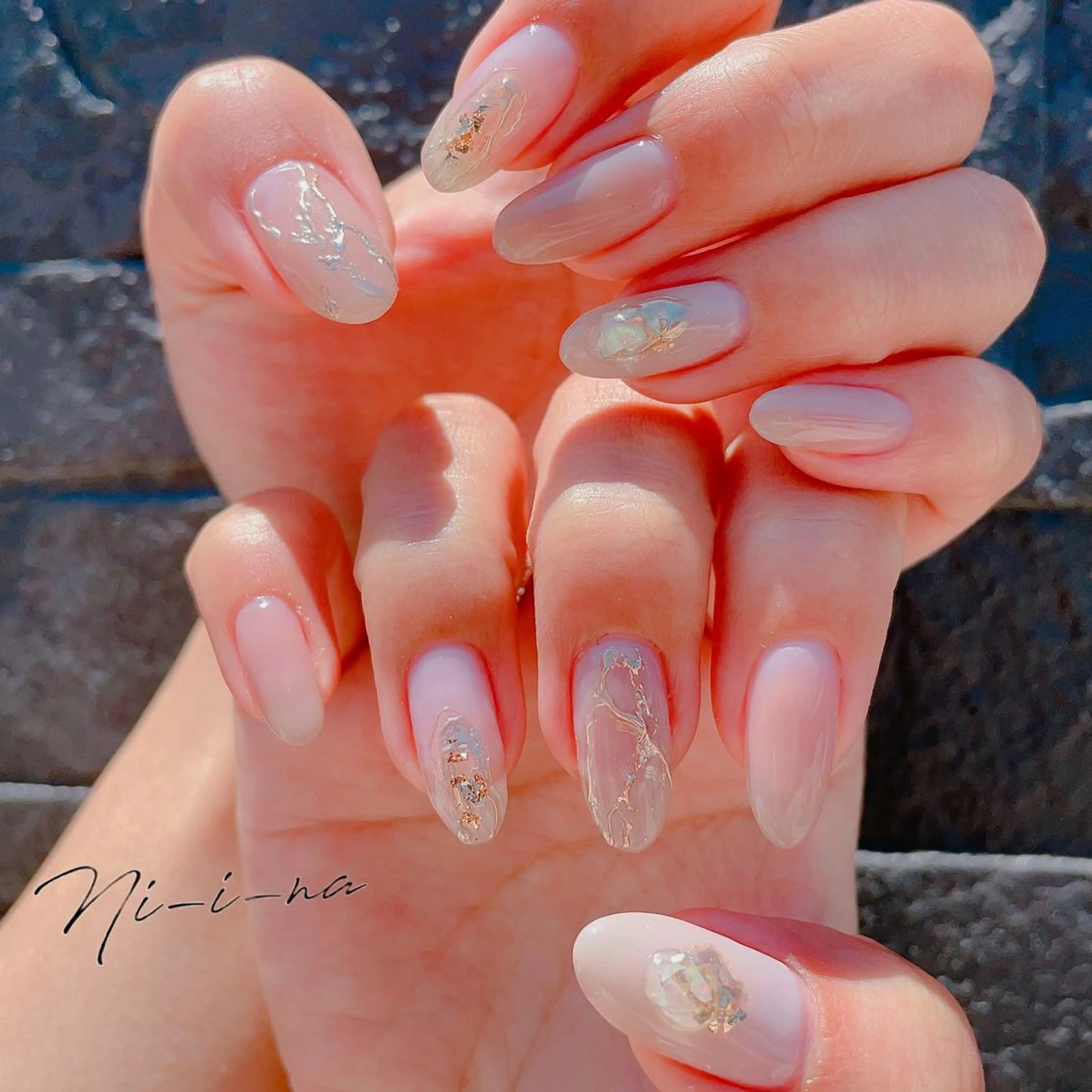 ネイル ハンドネイル nail salon Ni-i-naのネイルデザイン