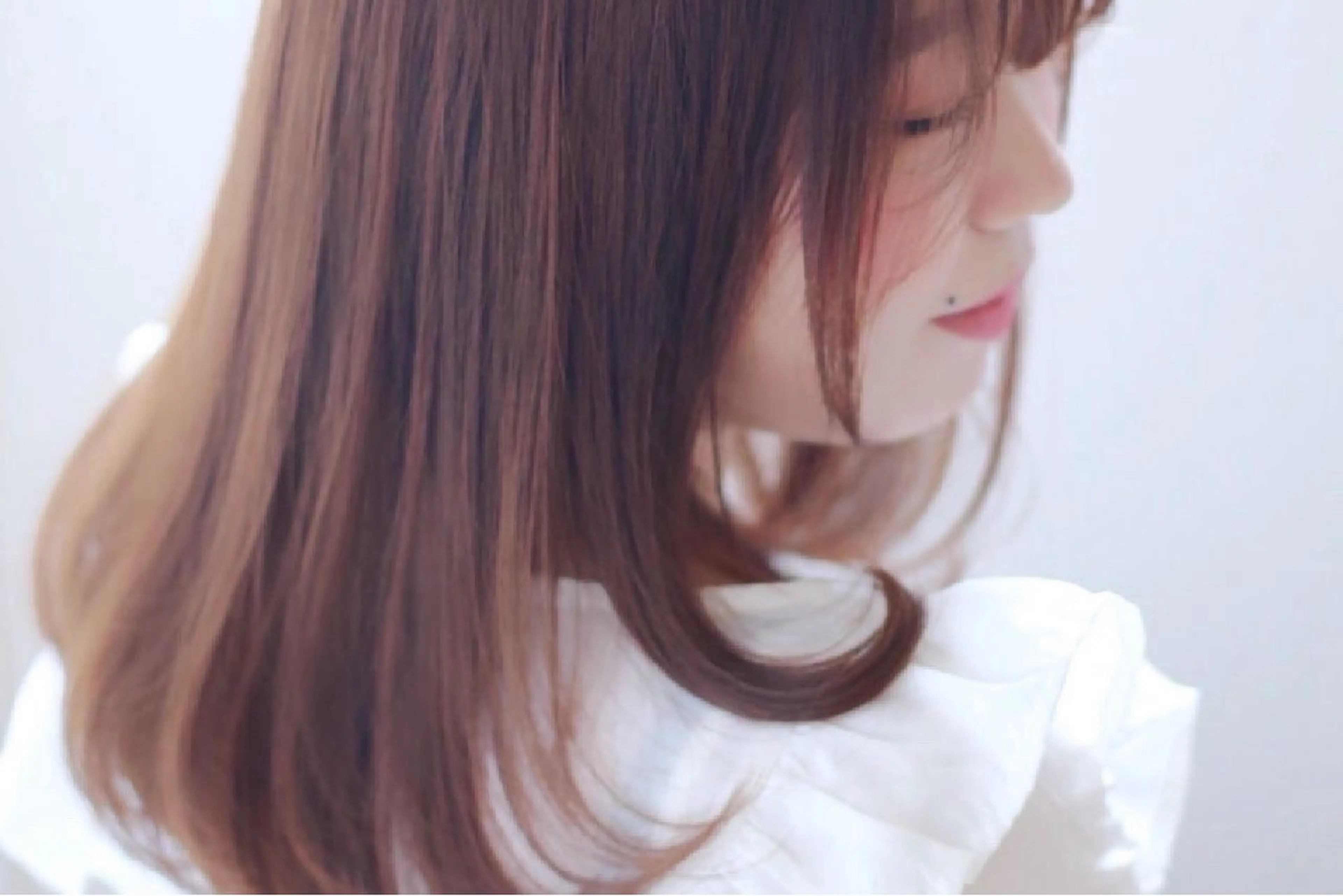 セミロング カラー ヘアアレンジ claire e m a所属・酒井 裕太郎のヘアスタイル