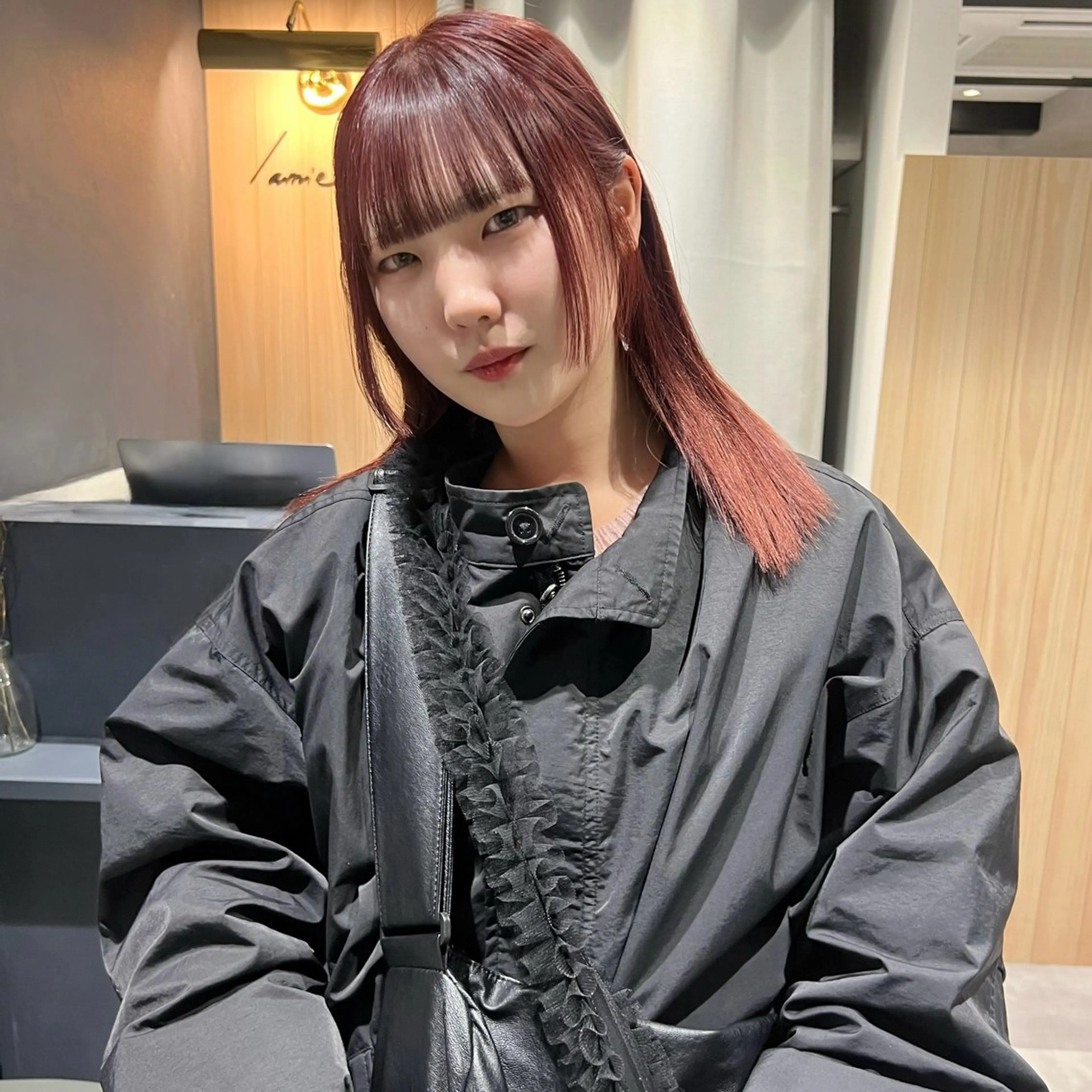 ロング カット ヘアカラー トリートメント AI TOKYO　S所属・mizuki 【韓国レイヤー】のヘアスタイル