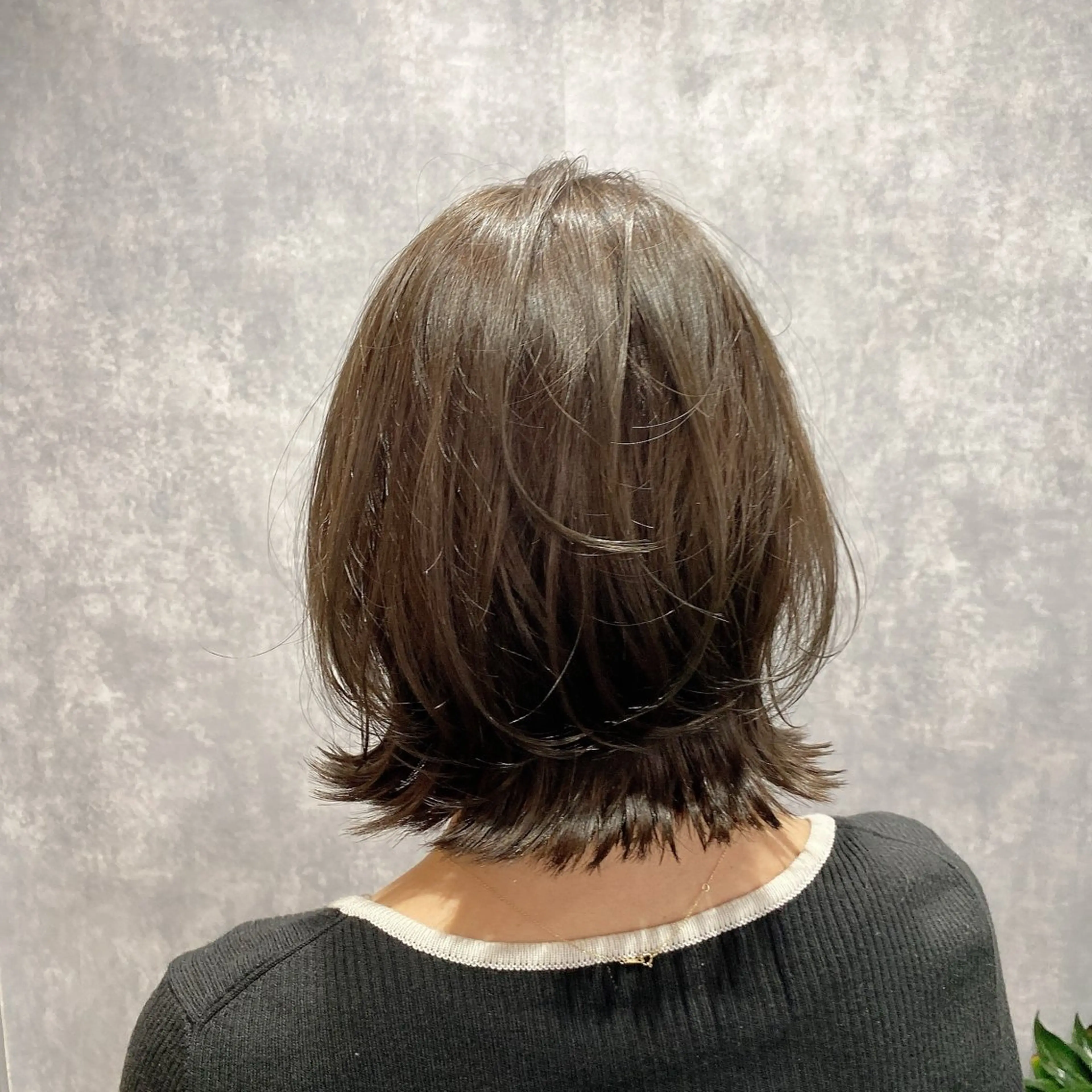 ショート ボブレイヤー ボブ くびれヘア 髪質改善 くびれレイヤー ボブ・レイヤー・縮毛 /内藤康太のヘアスタイル