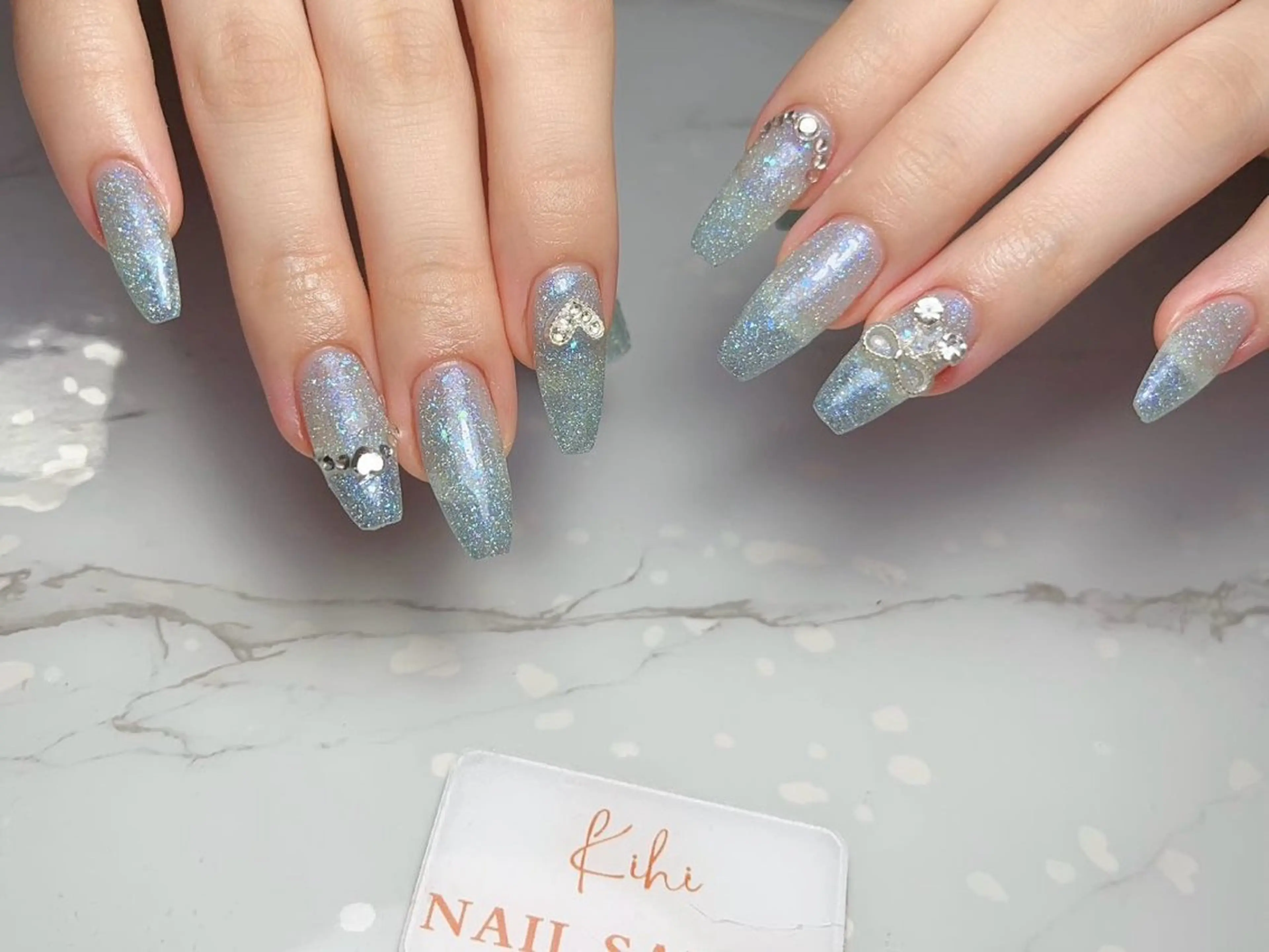 ネイル アートネイル フレンチネイル ジェルネイル グラデーション 韓国ネイル Nail Salon Kihi さくらのネイルデザイン