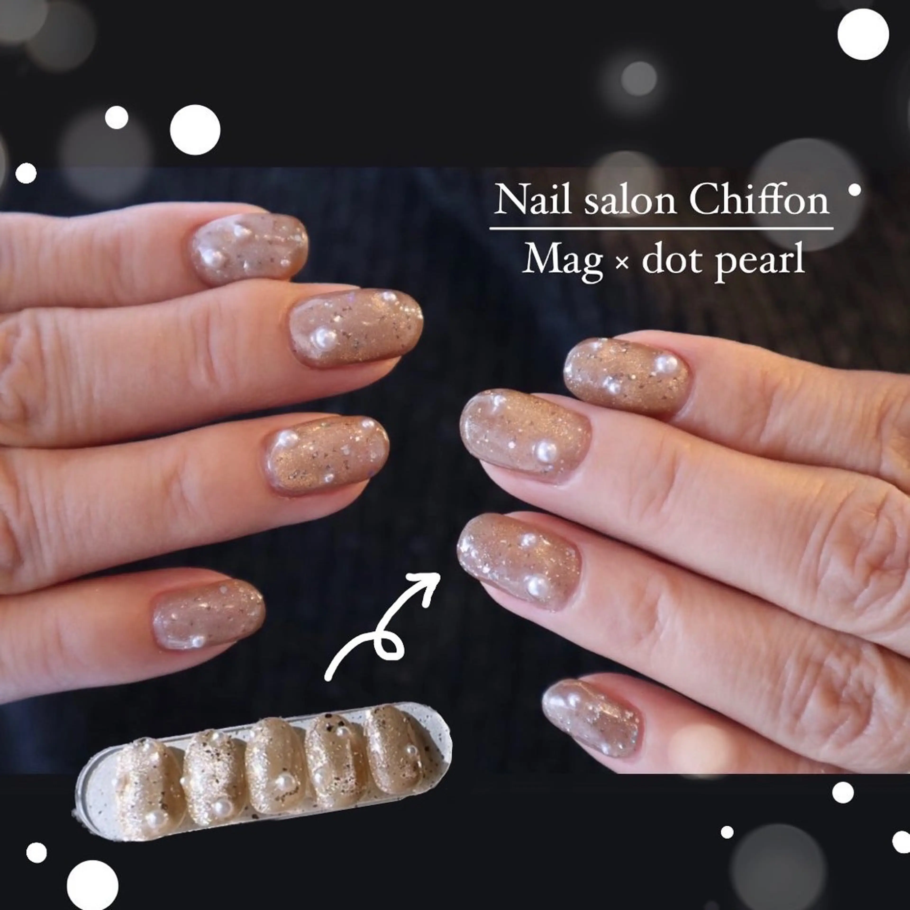 メンズ ネイル ハンドネイル Nail salon Chiffonのネイルデザイン