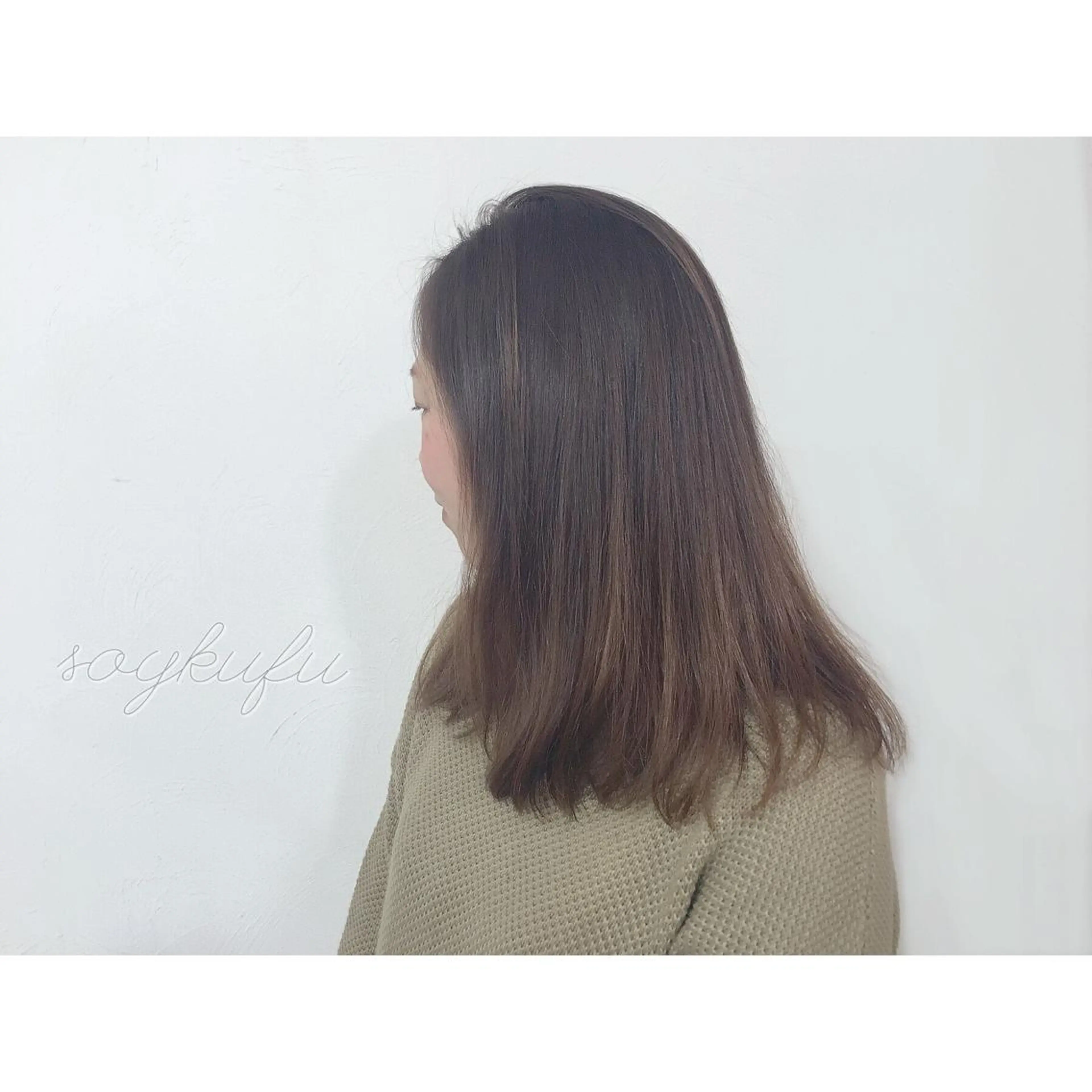 ミディアム 【今だけブリーチ 限定価格💕】すみのヘアスタイル