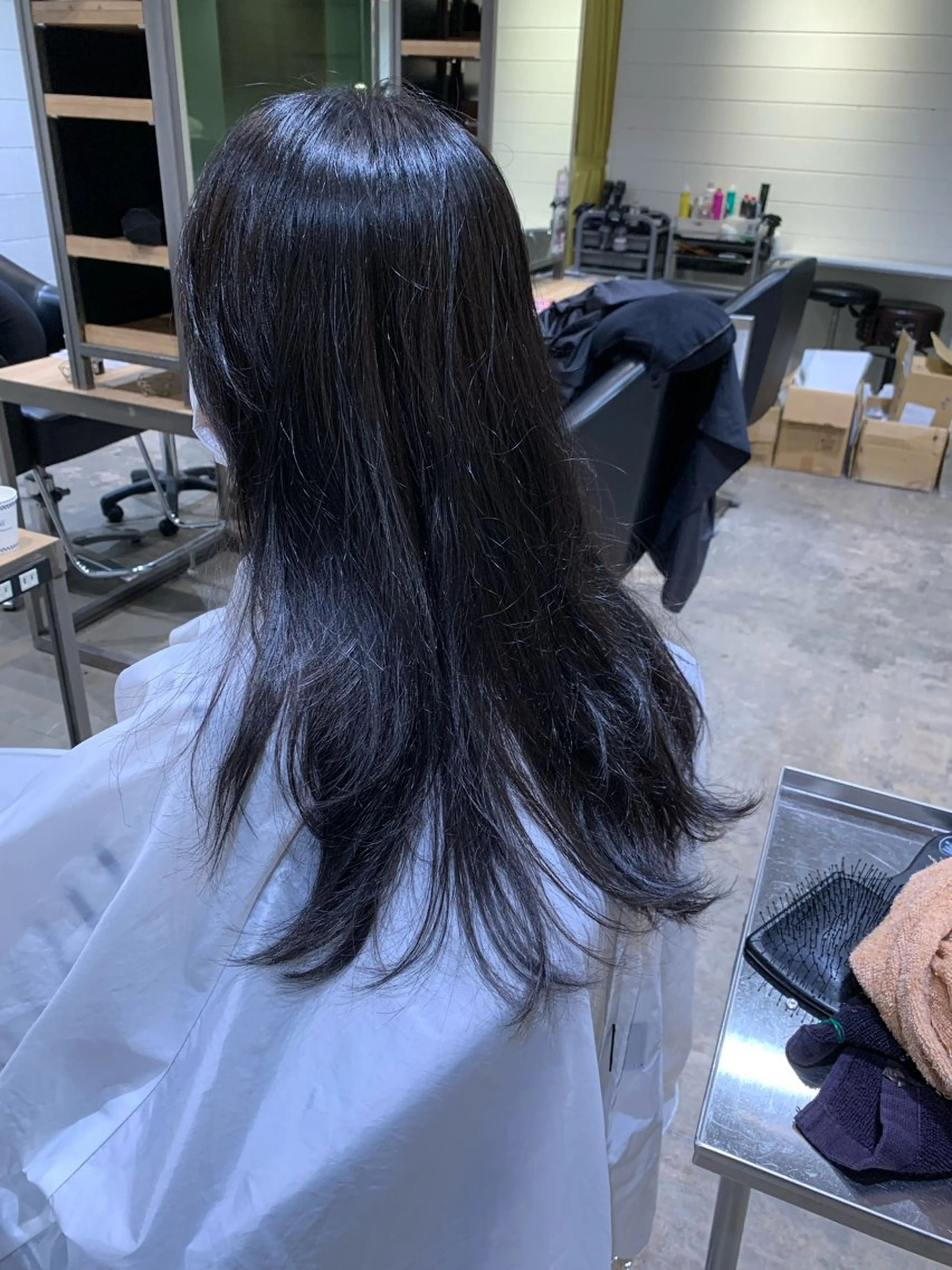 カラー 大谷 央翔のヘアスタイル