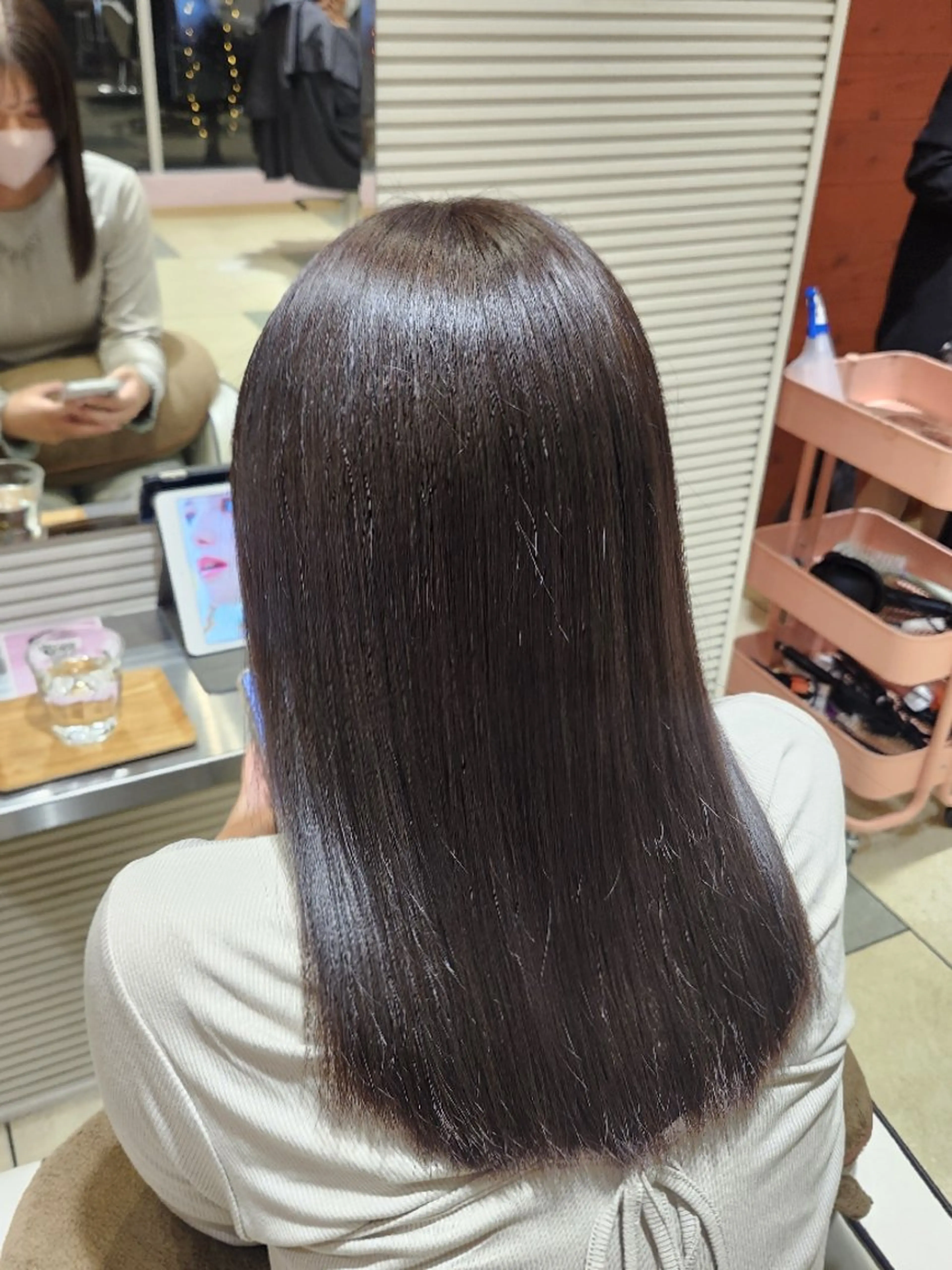 セミロング 暖色カラー/髪質改善 /メンズ🧡莉南のヘアスタイル