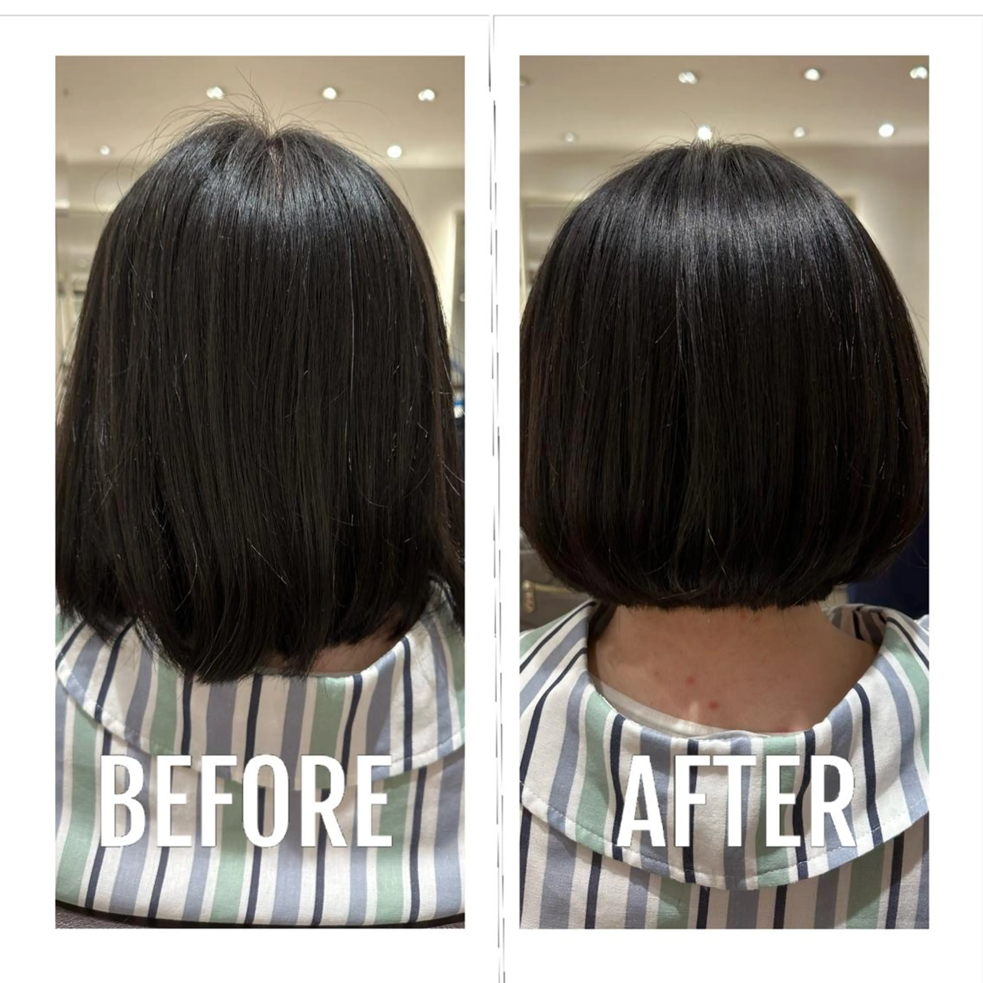 ミディアム カット ごとう さなのヘアスタイル