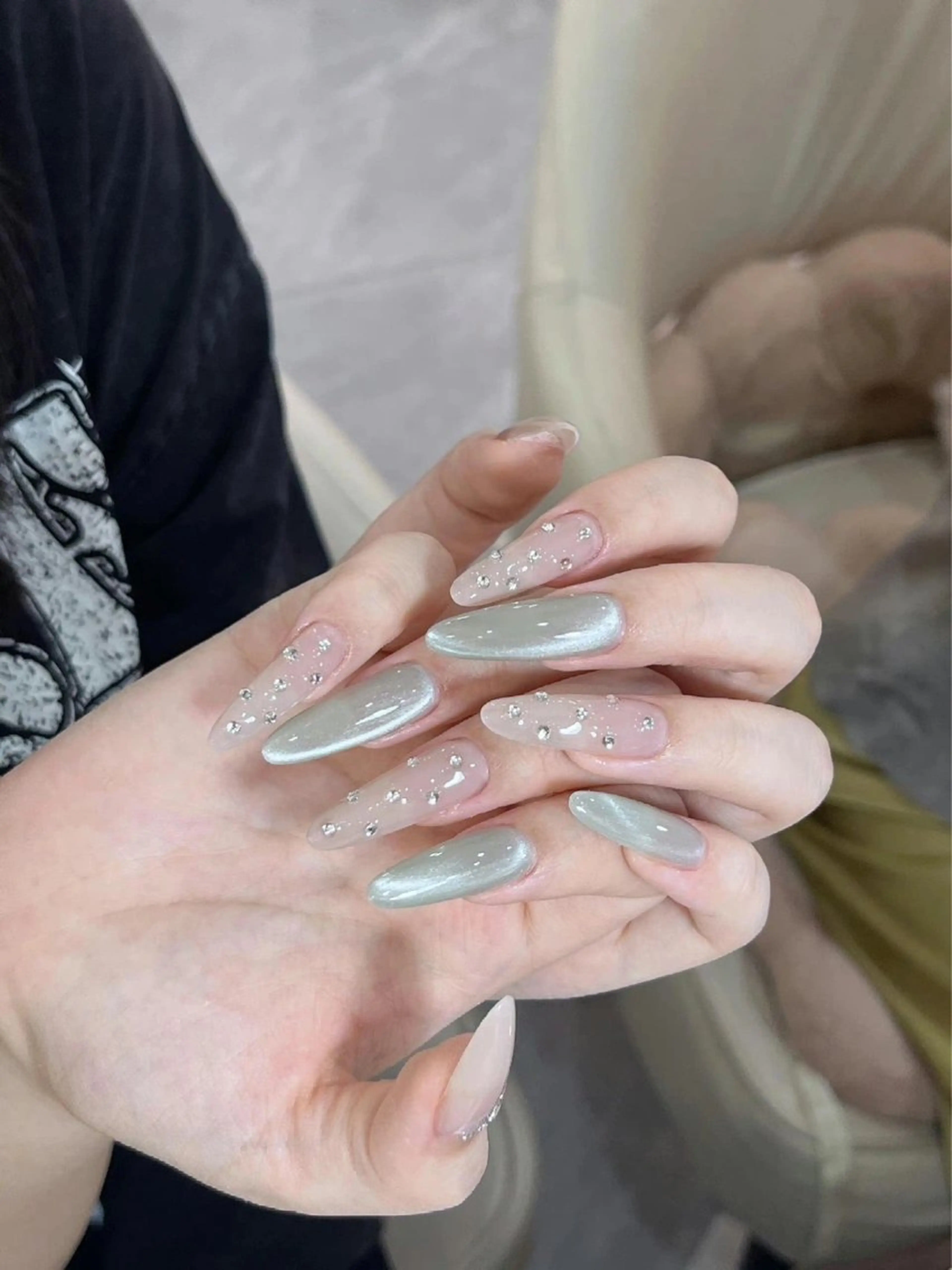シンプルデザイン+ジェルスカルプの写真