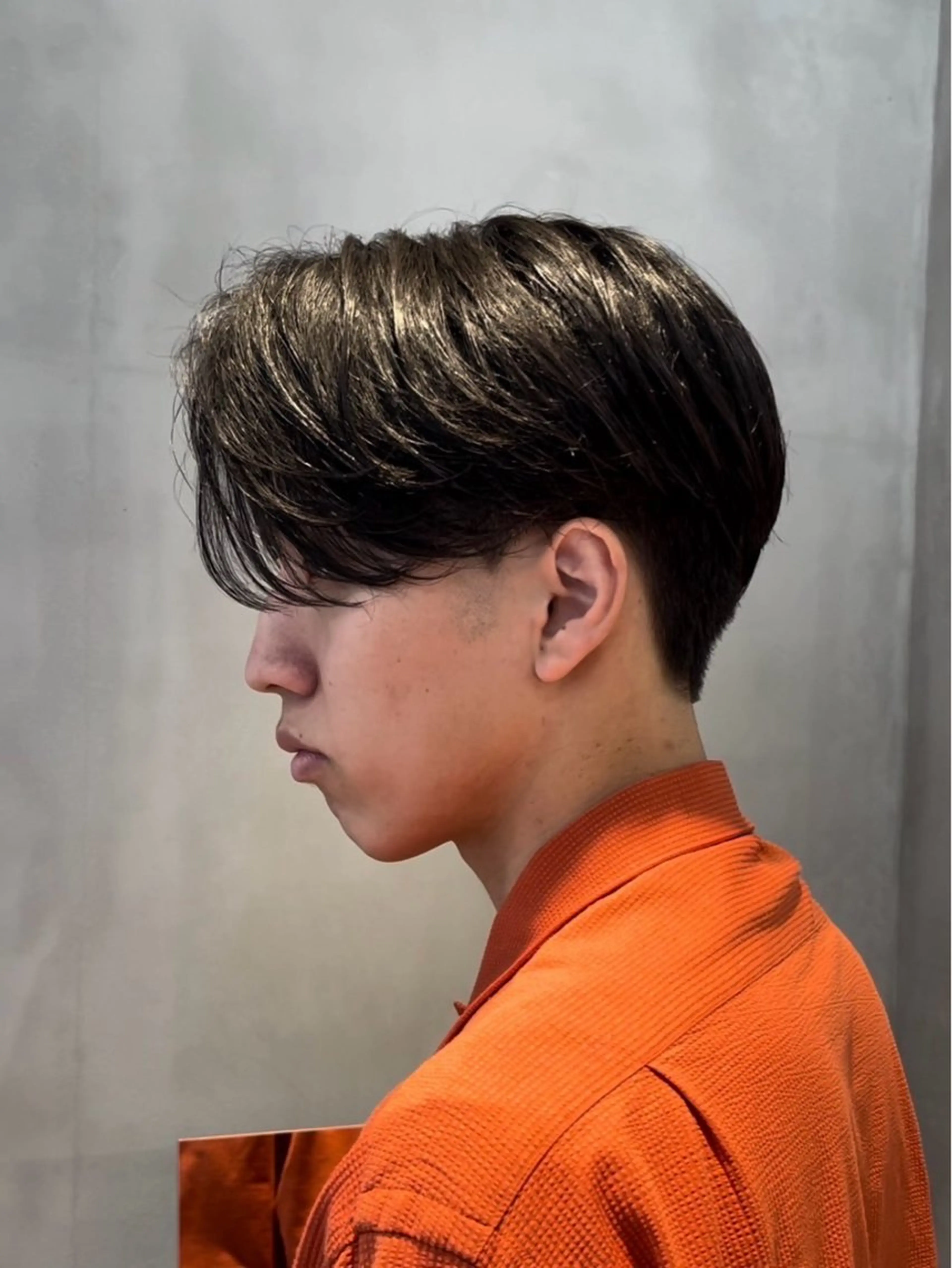 ショート パーマ メンズ 縮毛矯正 nico TOKYO所属・ニュアンスパーマ/ 髪質改善🌈ﾊﾂﾞｷのヘアスタイル