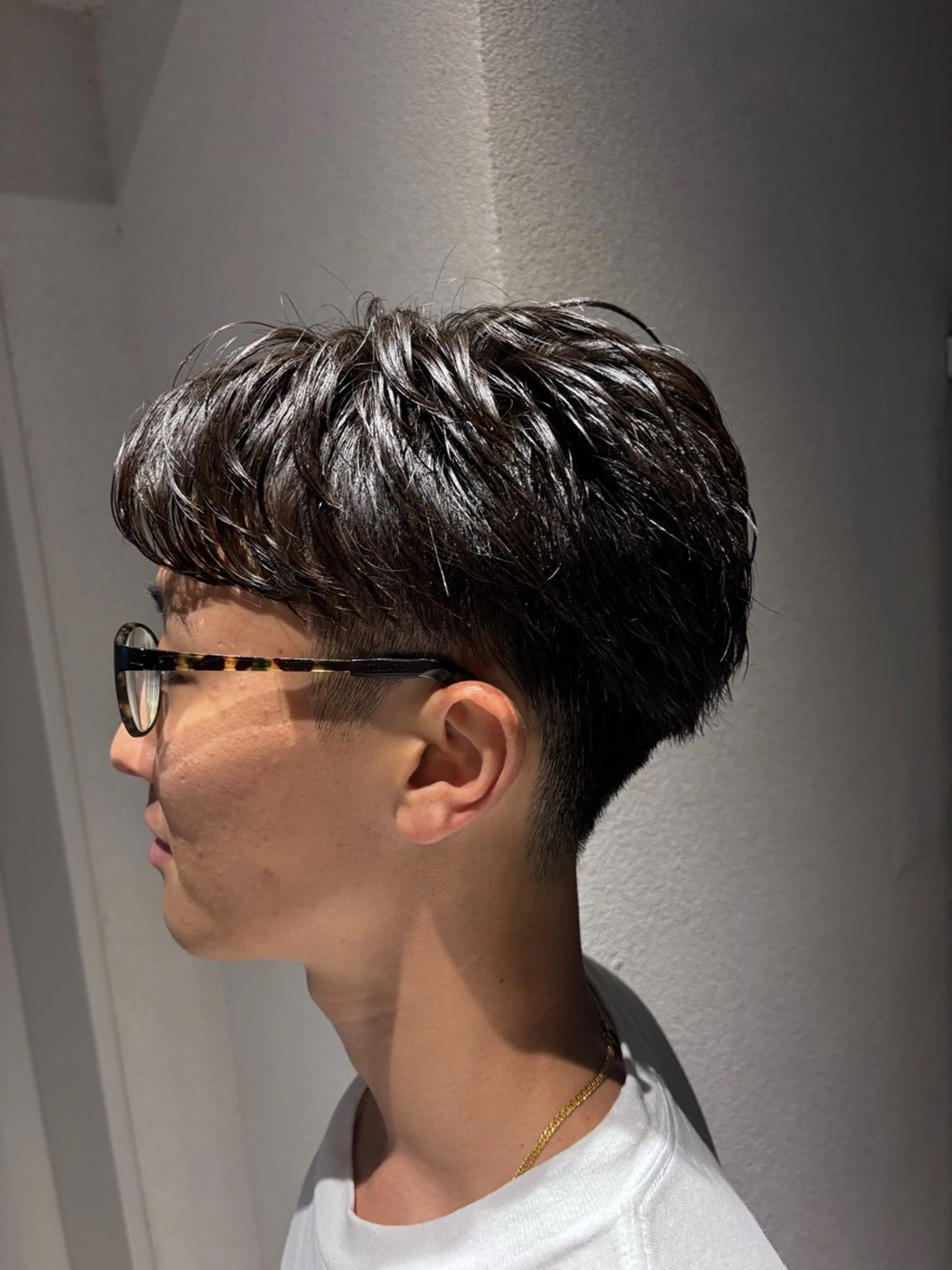 メンズ カット 韓国パーマ特化 🇰🇷yutoのヘアスタイル