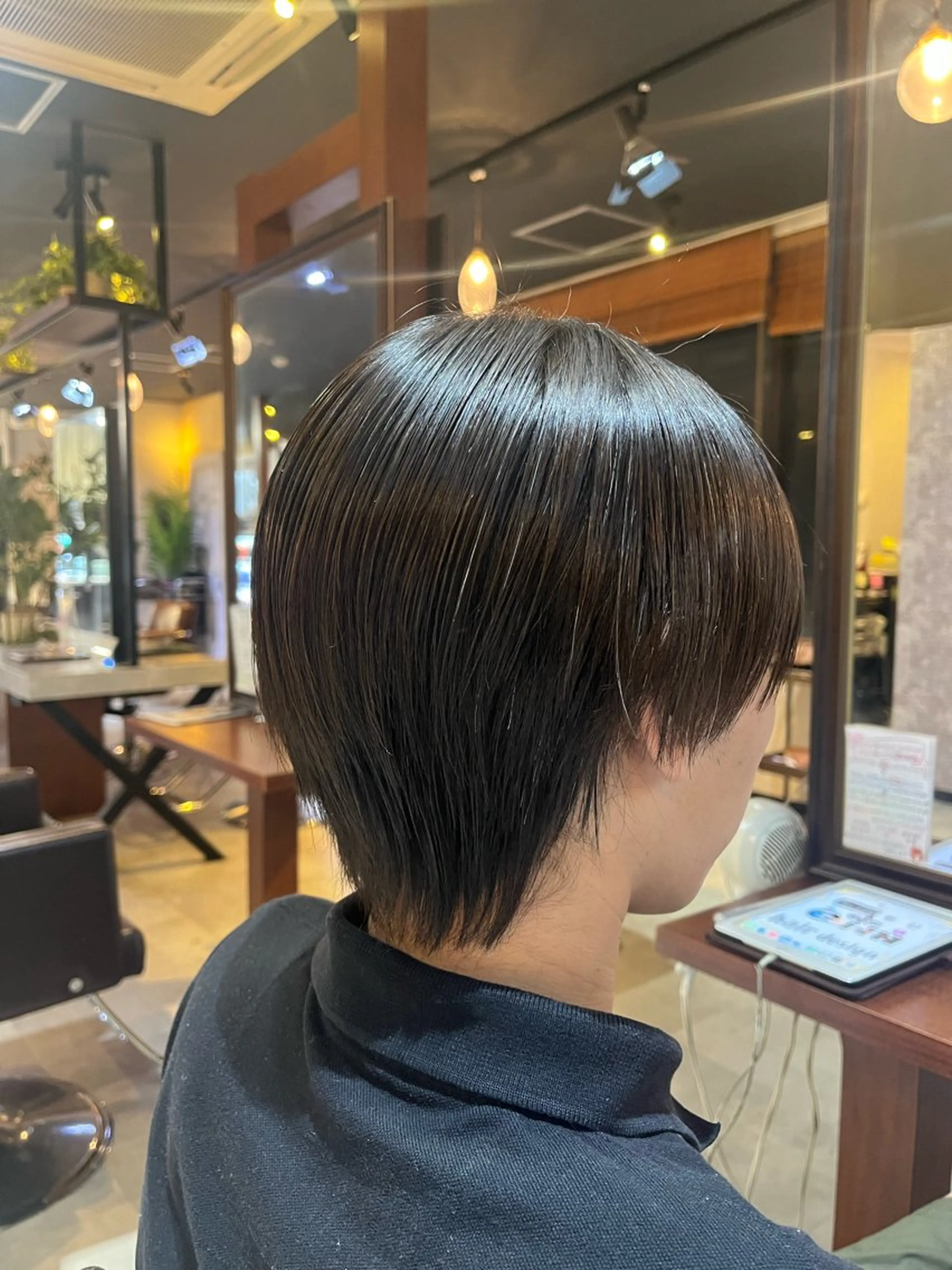 ショート 縮毛矯正 eim hair design 町田店所属・Makino🌷 牧野有花のヘアスタイル