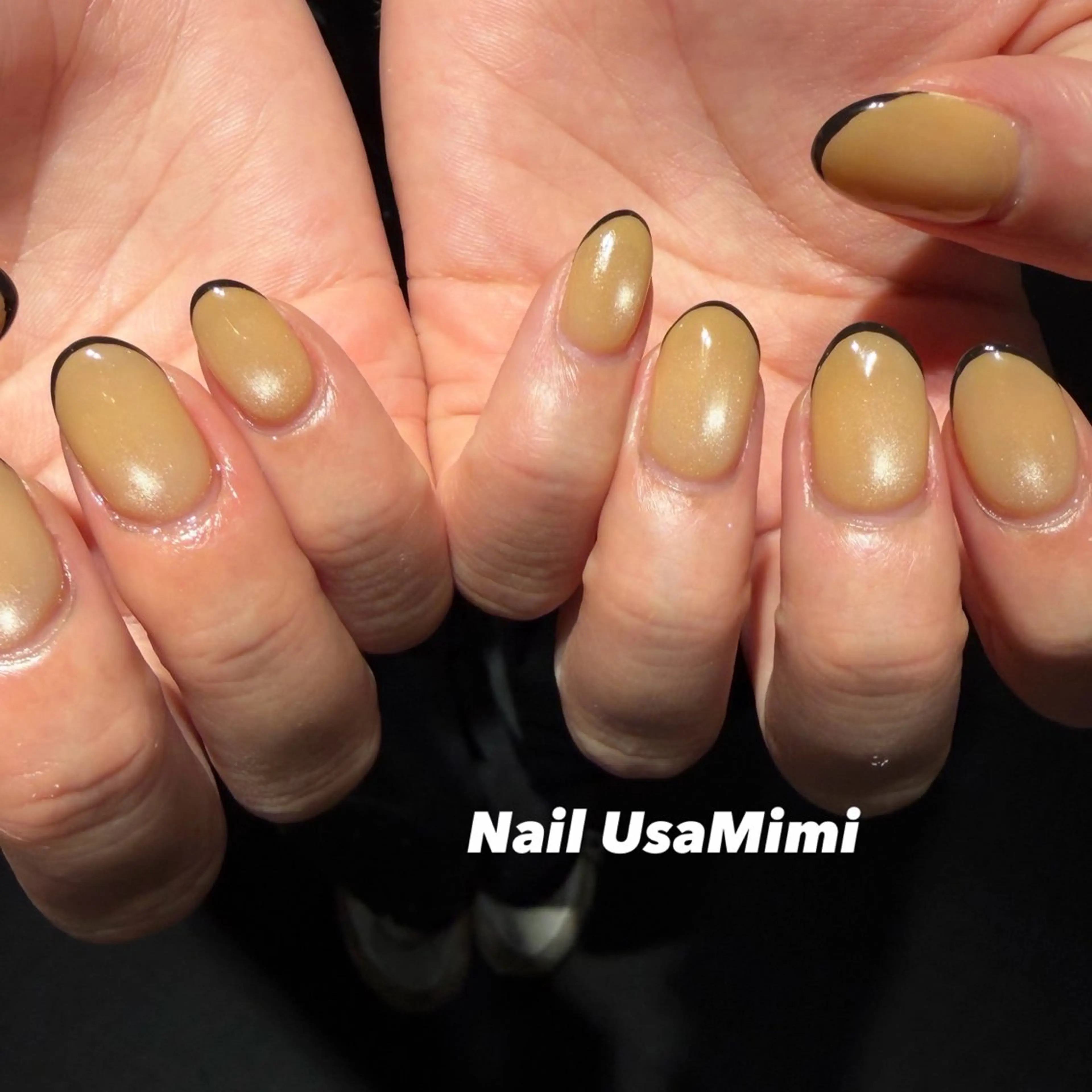 ショート ハンドネイル 本町Nail Usa Mimi SAKIのネイルデザイン