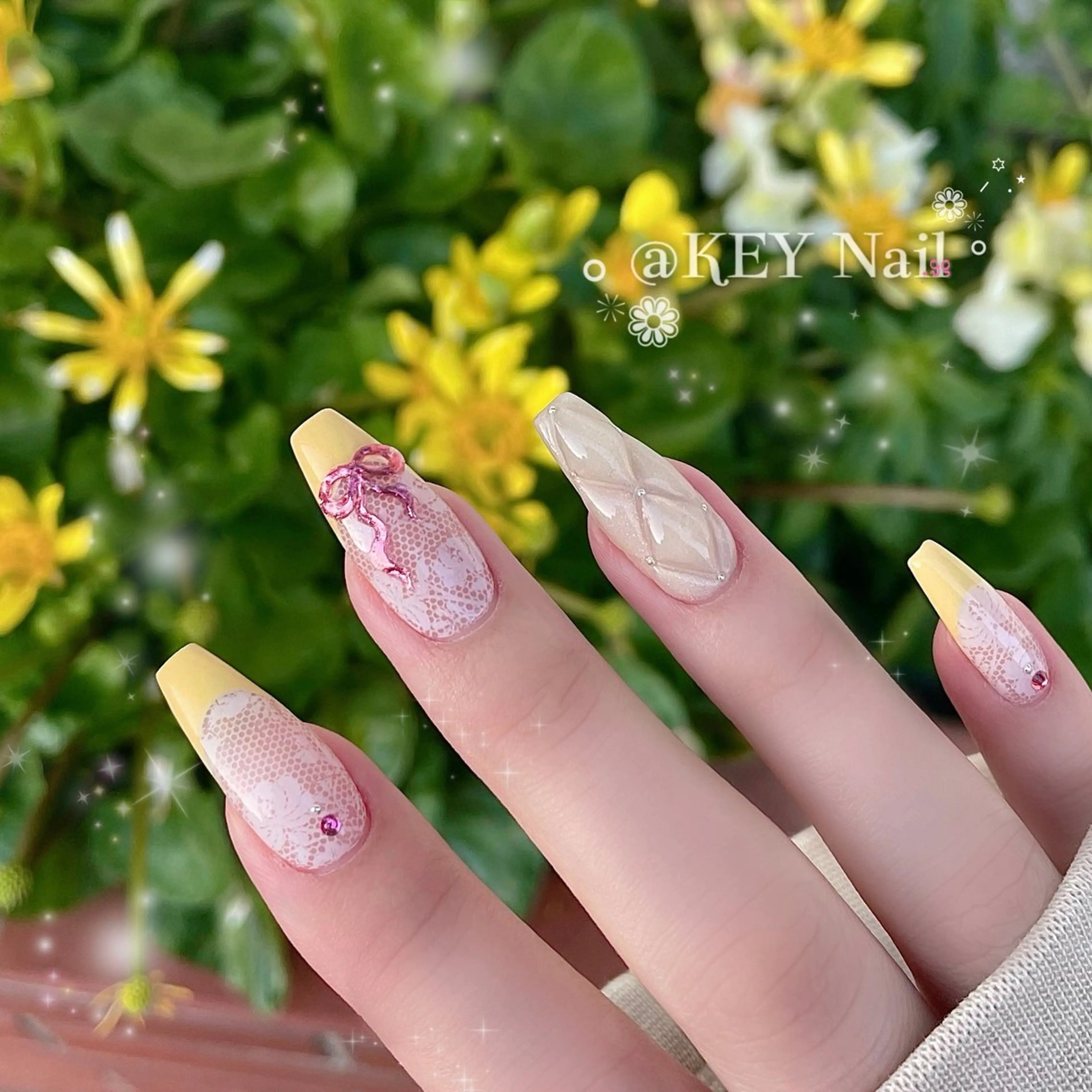 ネイル ハンドネイル ハンドケア KEY〜 MANAのネイルデザイン