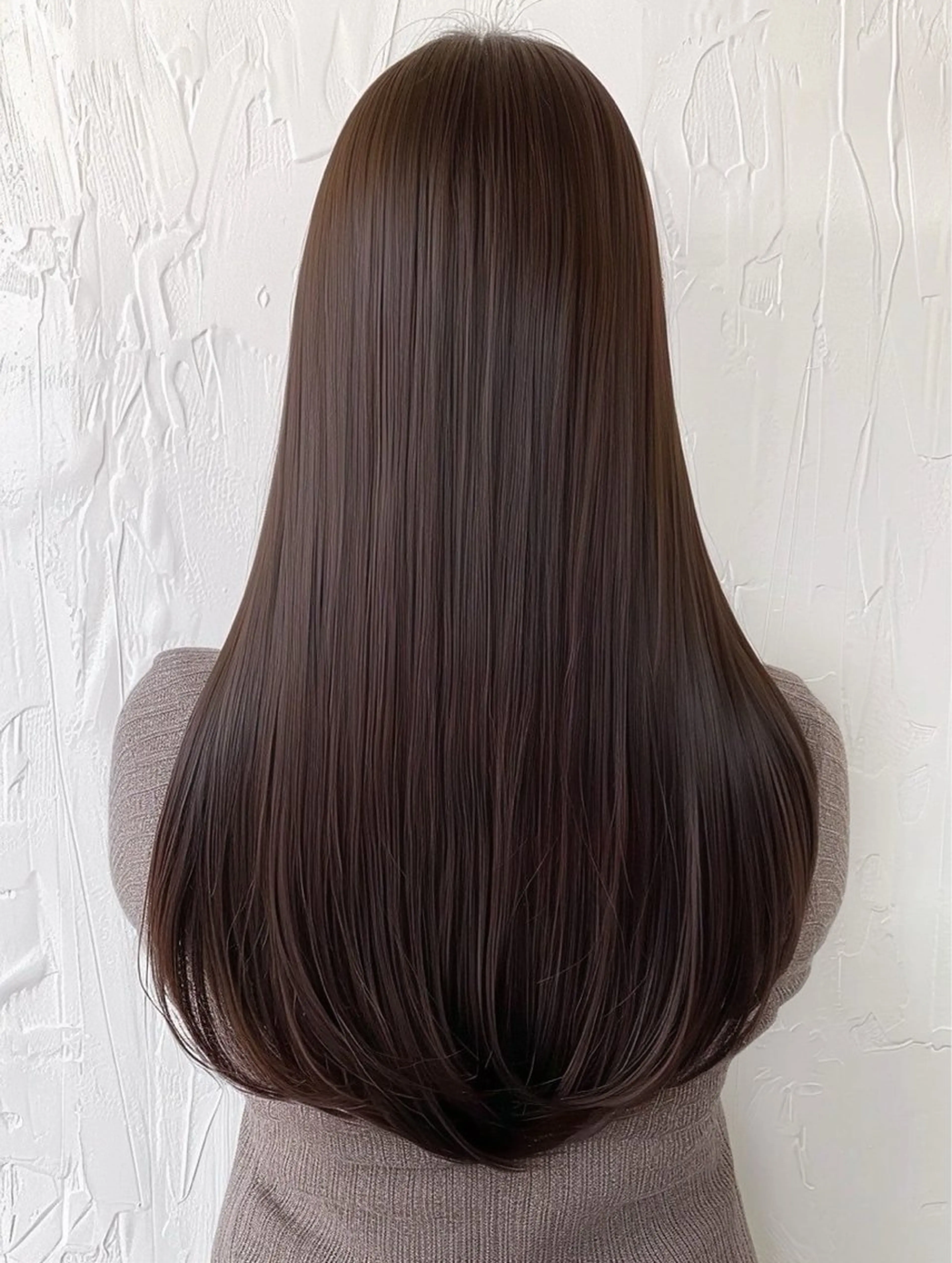 セミロング カット ヘアカラー トリートメント 銀座/レイヤー 🌷nonoka🌷のマツエク・マツパデザイン