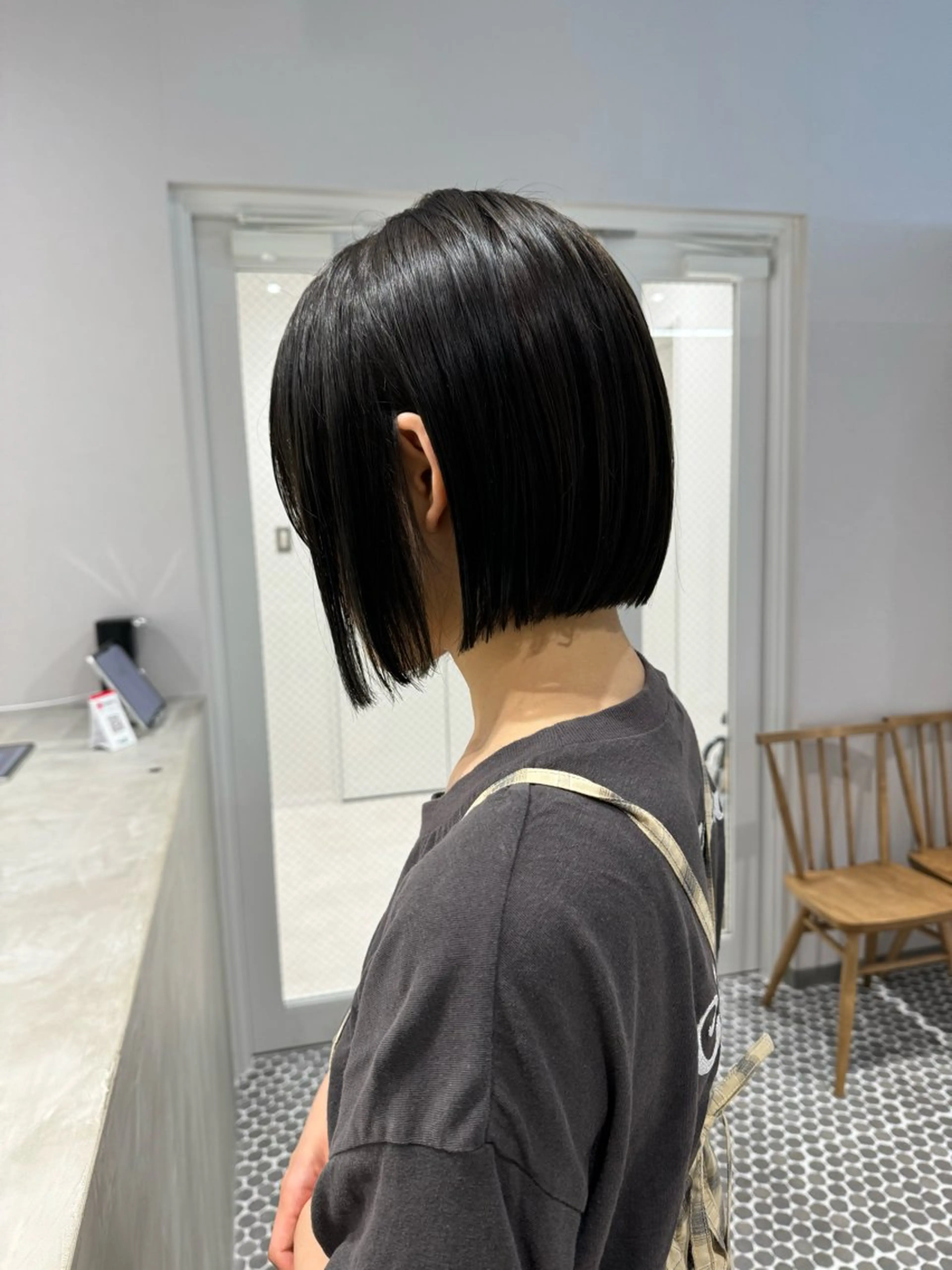 ショート アッシュ ボブ 透明感カラー✴︎ SAYAKAのヘアスタイル