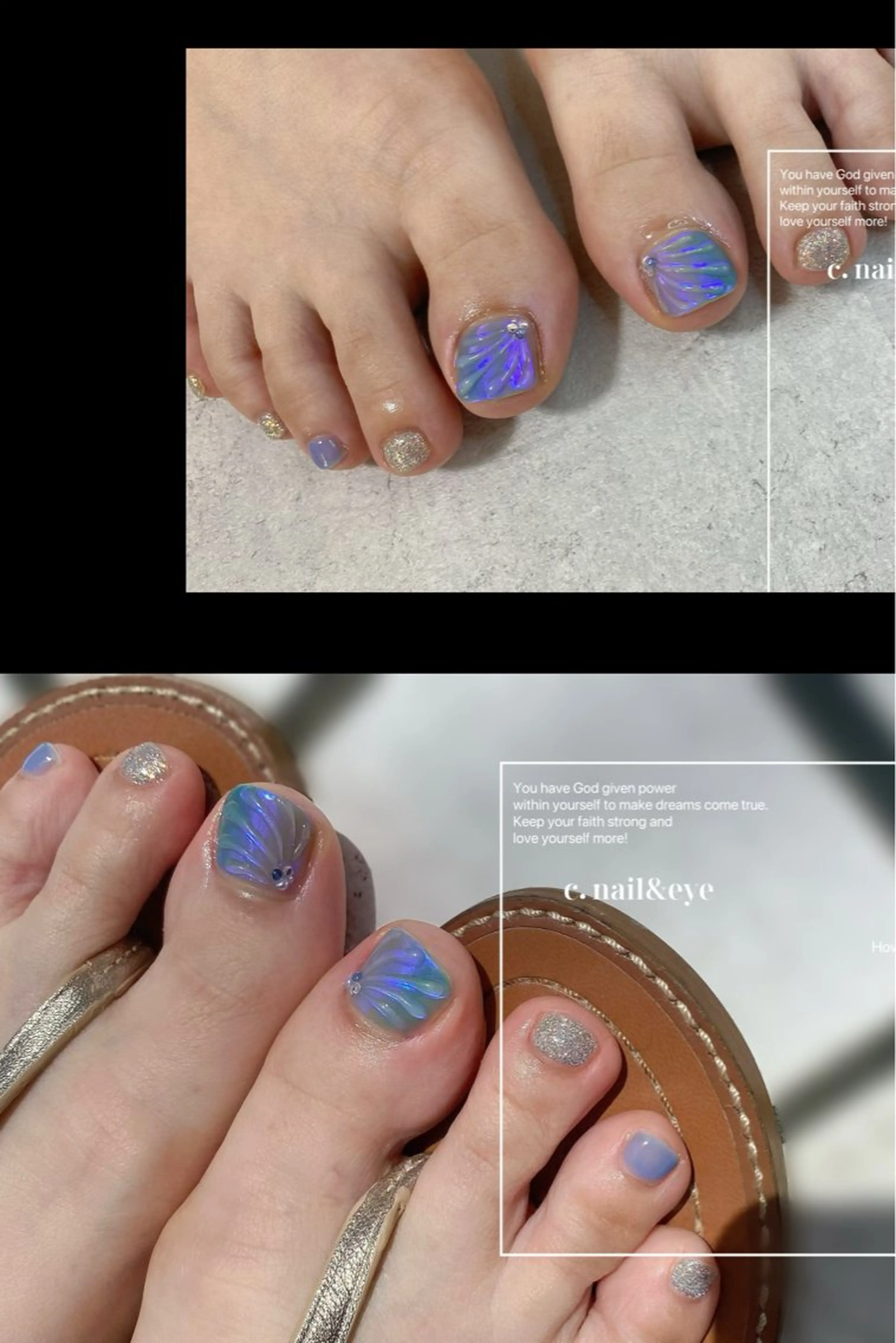 ネイル フットネイル C.Nail &EYE筑紫駅のネイルデザイン