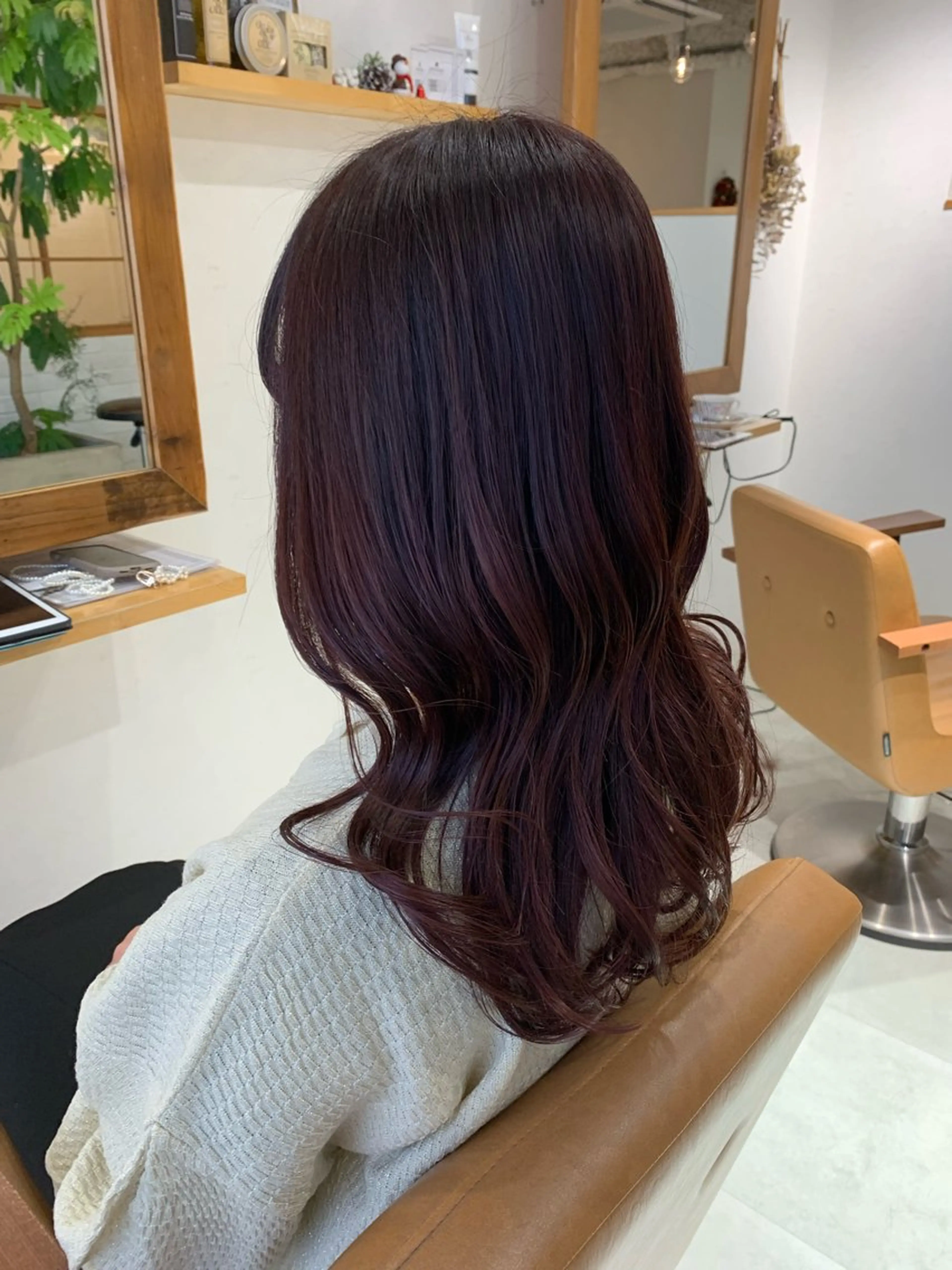 ロング カラー ブラウンカラー レッドカラー レッドブラウン 韓国風ヘア カット ヘアカラー トリートメント 🩰淡色系カラー／ 南ゆかり（女性のみ）のヘアスタイル
