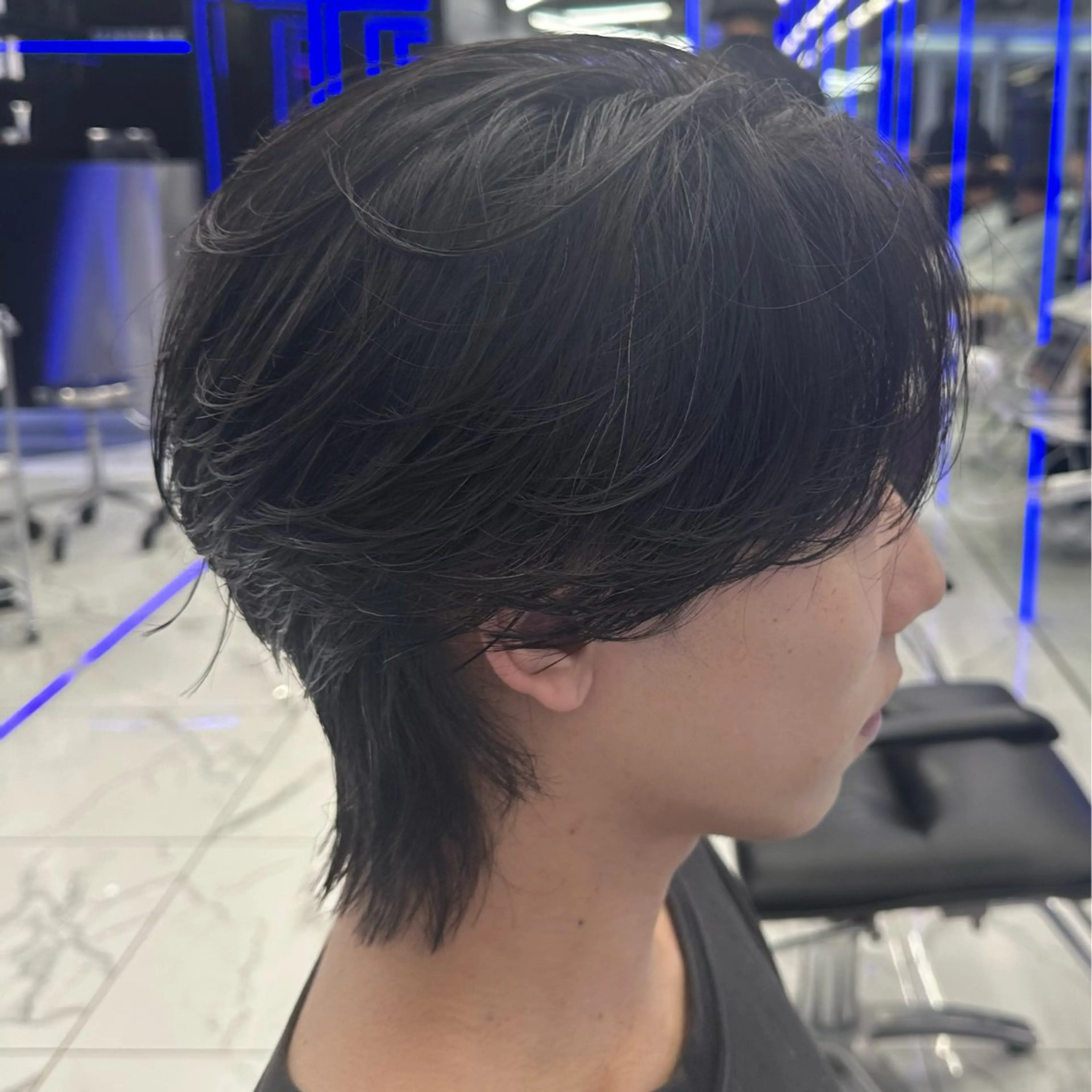 ショート カラー パーマ メンズ カット パーマ MEN'S HAIR SENSE 渋谷宇田川交番前 【メンズヘア センス 】所属・♥️モテ髪美容師♠️ REIのヘアスタイル