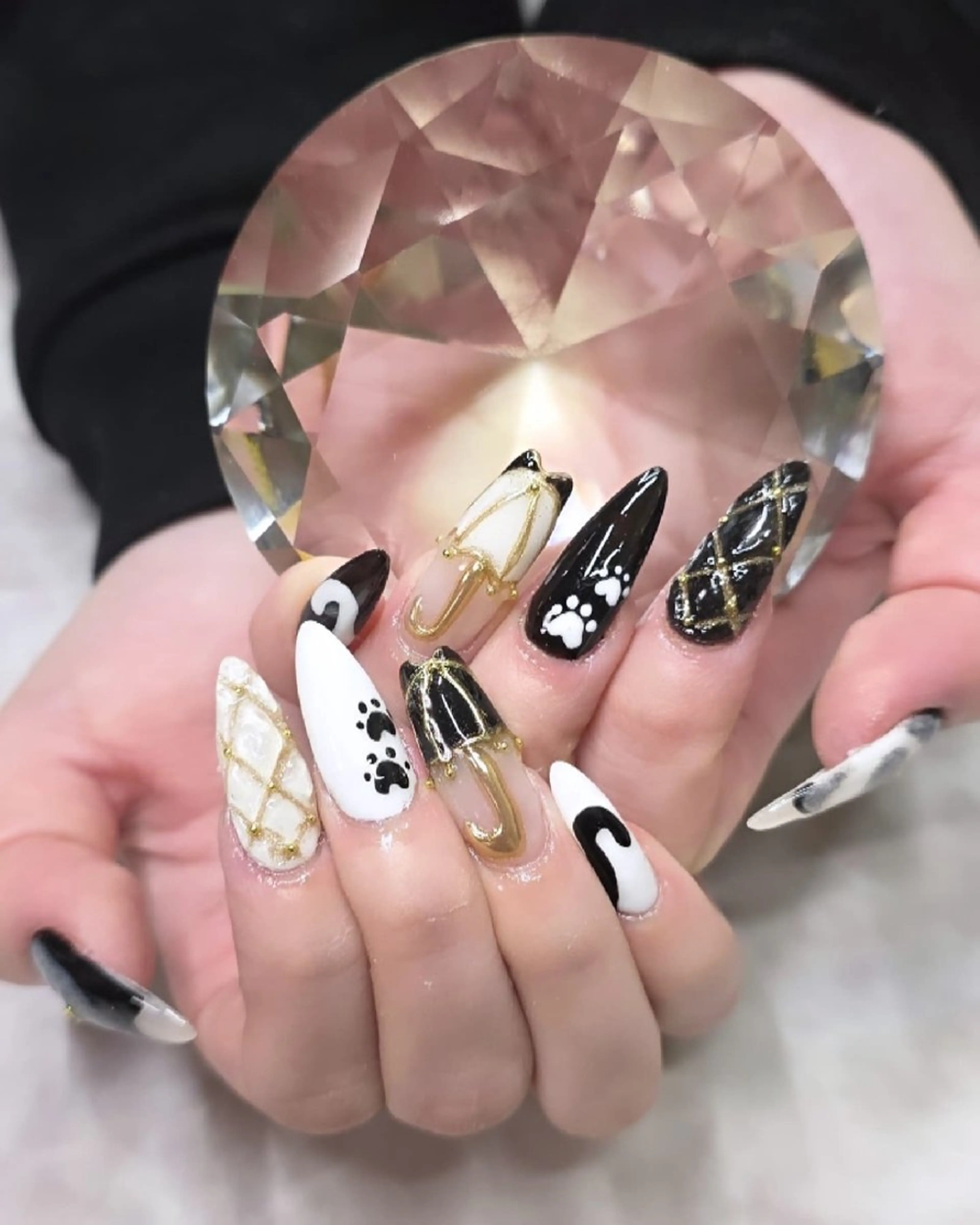 ネイル アートネイル 持ち込み nailsalon glow sayaのネイルデザイン