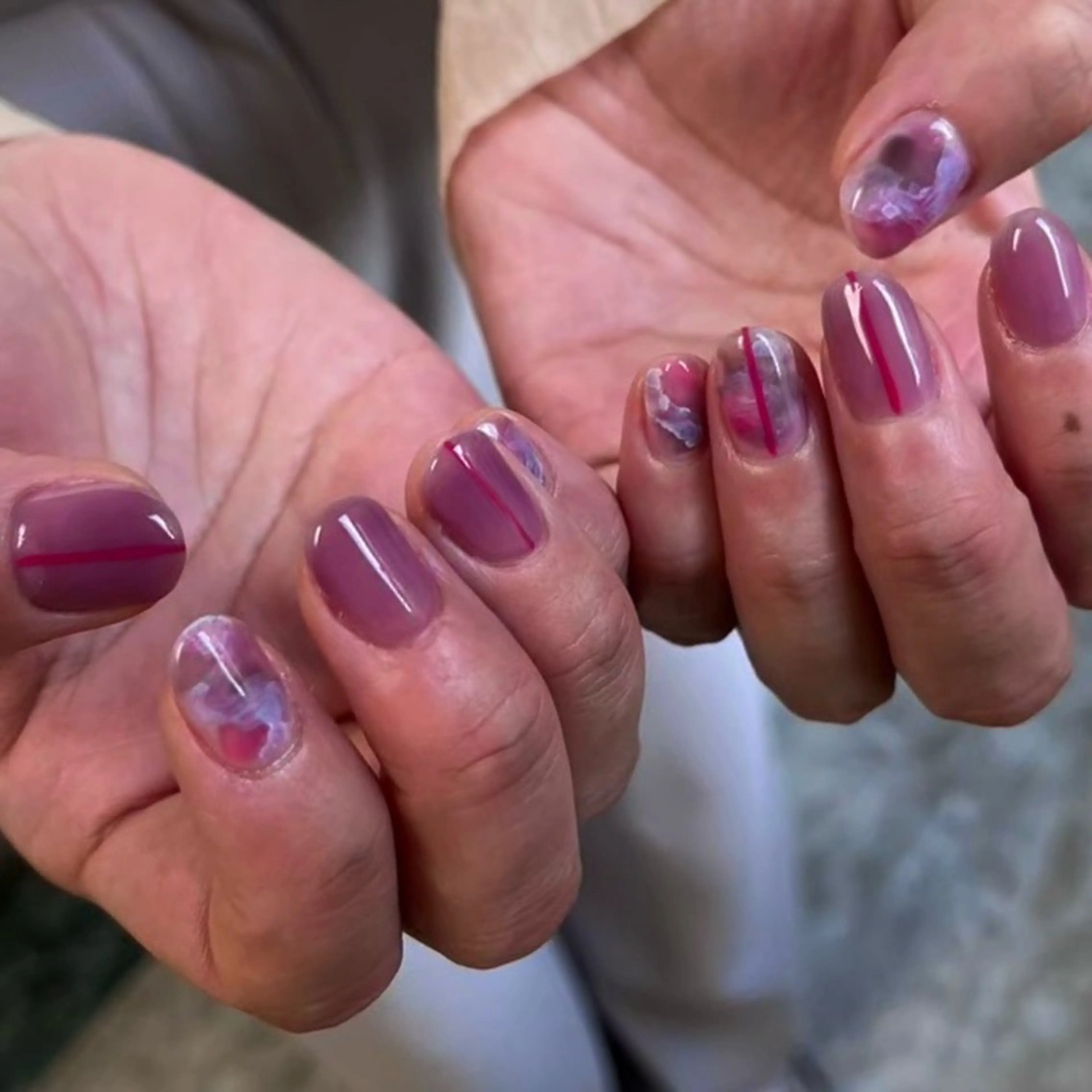 ネイル ニュアンスネイル ハンドネイル nails _ NATSUYOのネイルデザイン