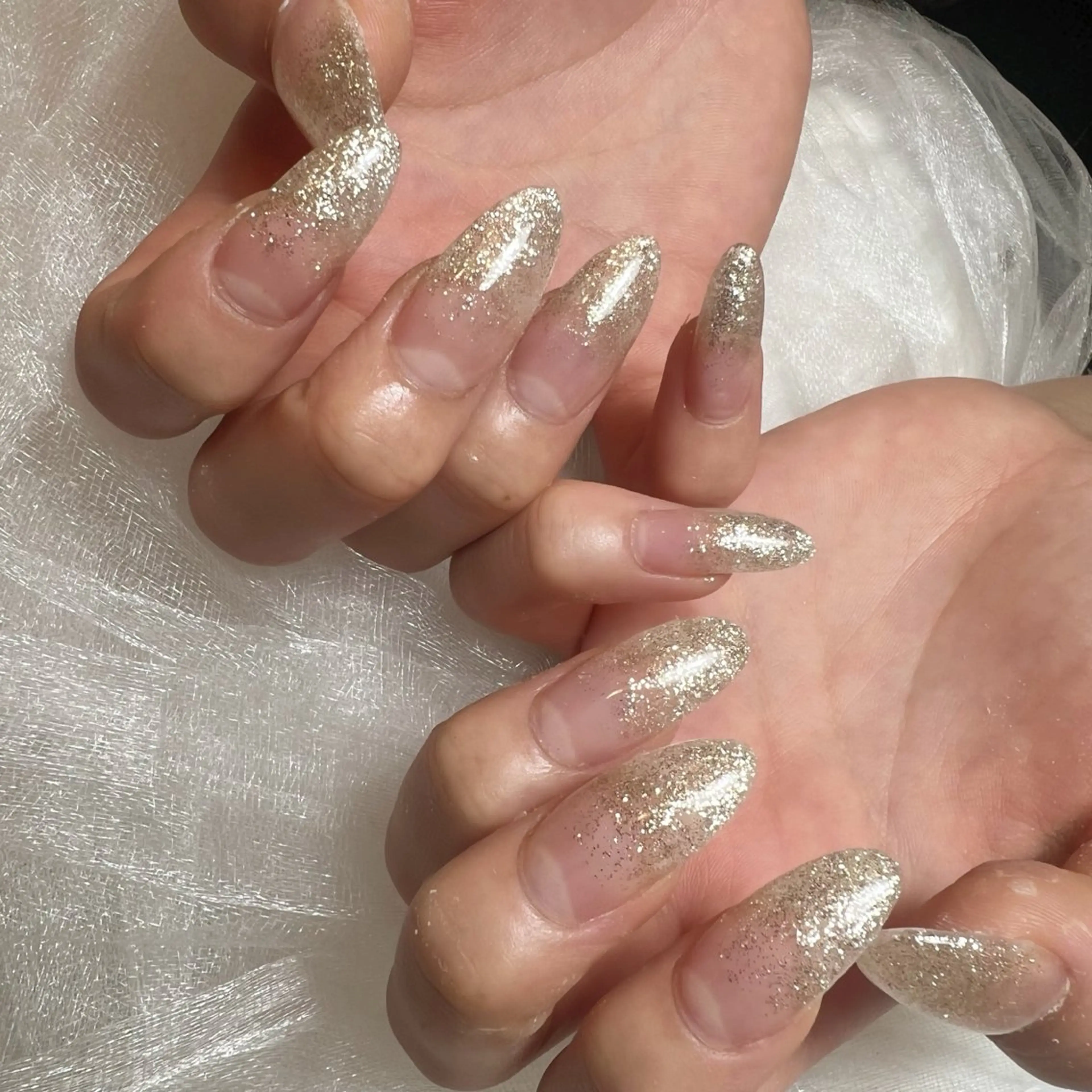 ネイル 長さ出し ハンドネイル Lili nail所属・Lilibeauty salonのネイルデザイン
