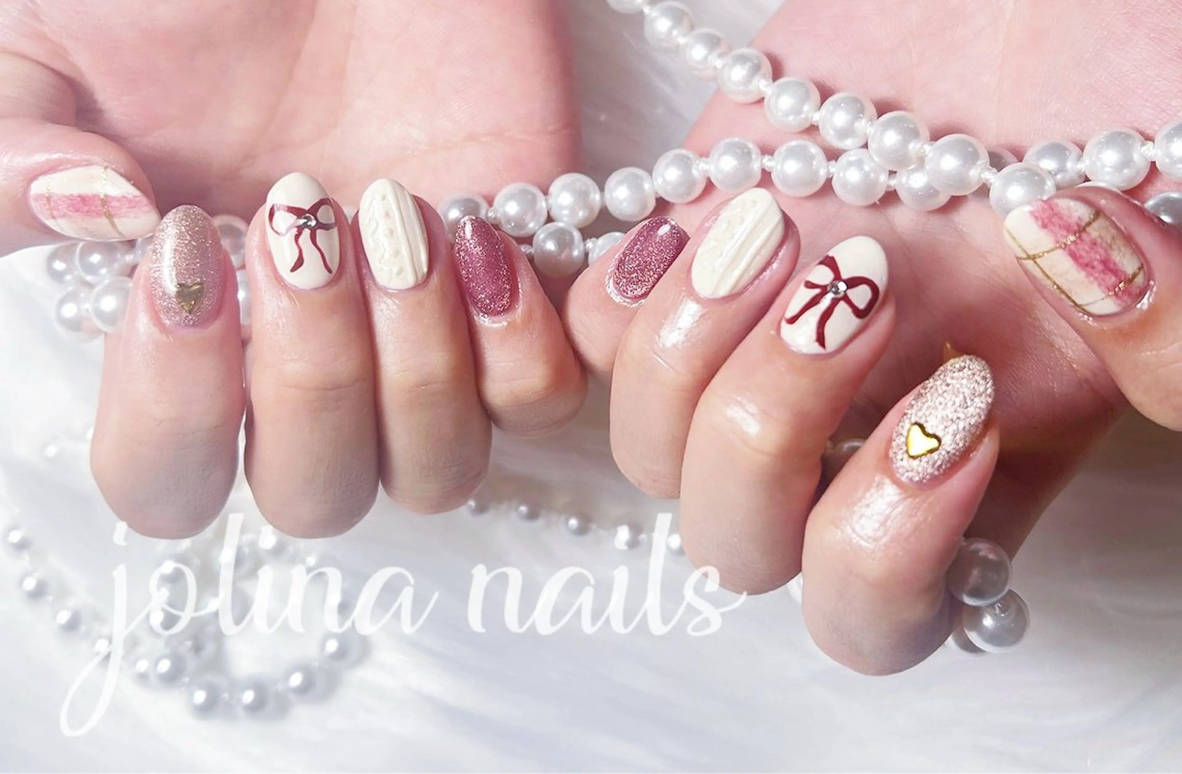 ネイル 持ち込み ハンドネイル jolina nails鶴見店のネイルデザイン