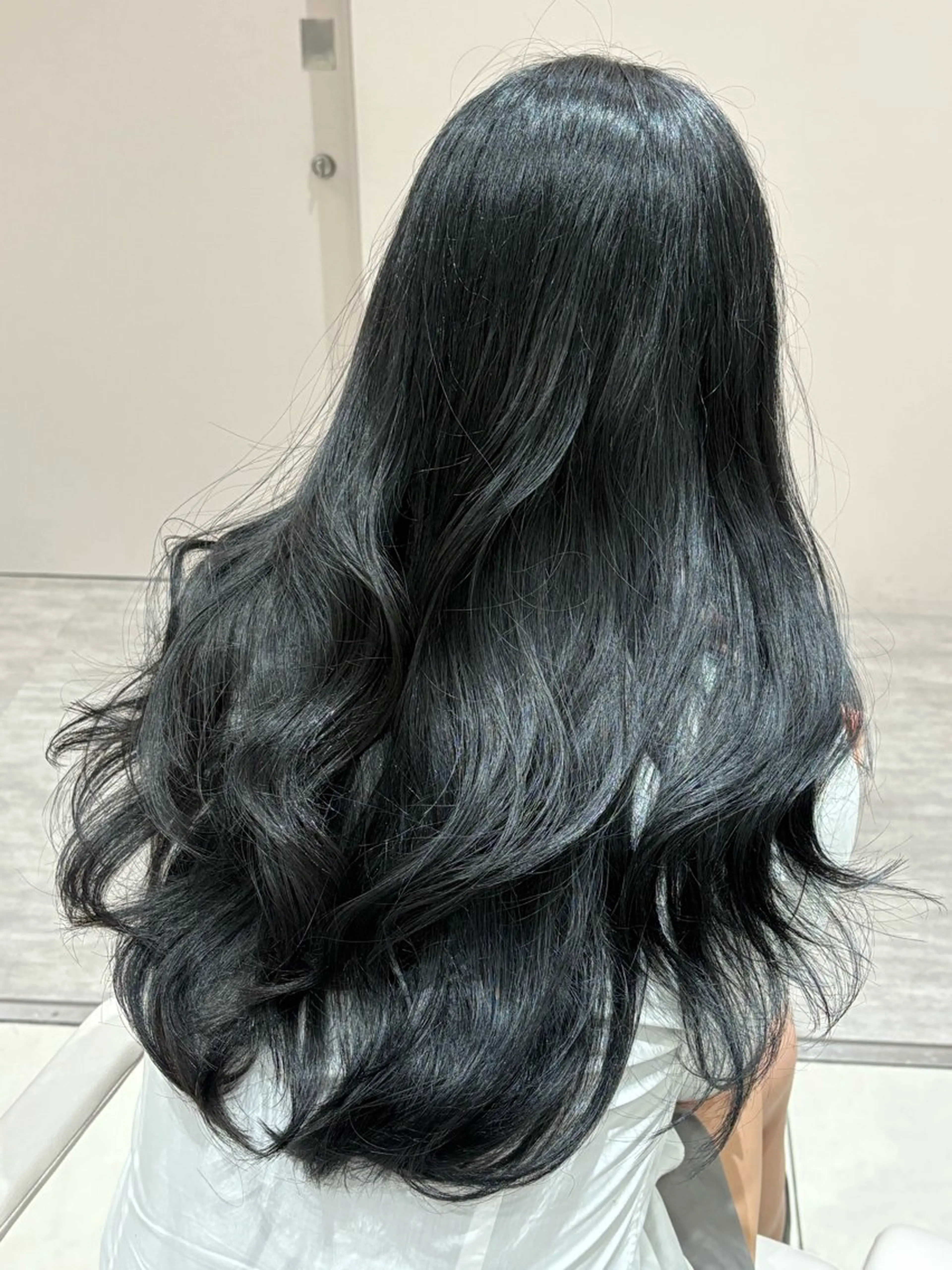 ロング カット ヘアカラー トリートメント 透明感カラー/似合わ せ前髪/柴田礼空のヘアスタイル