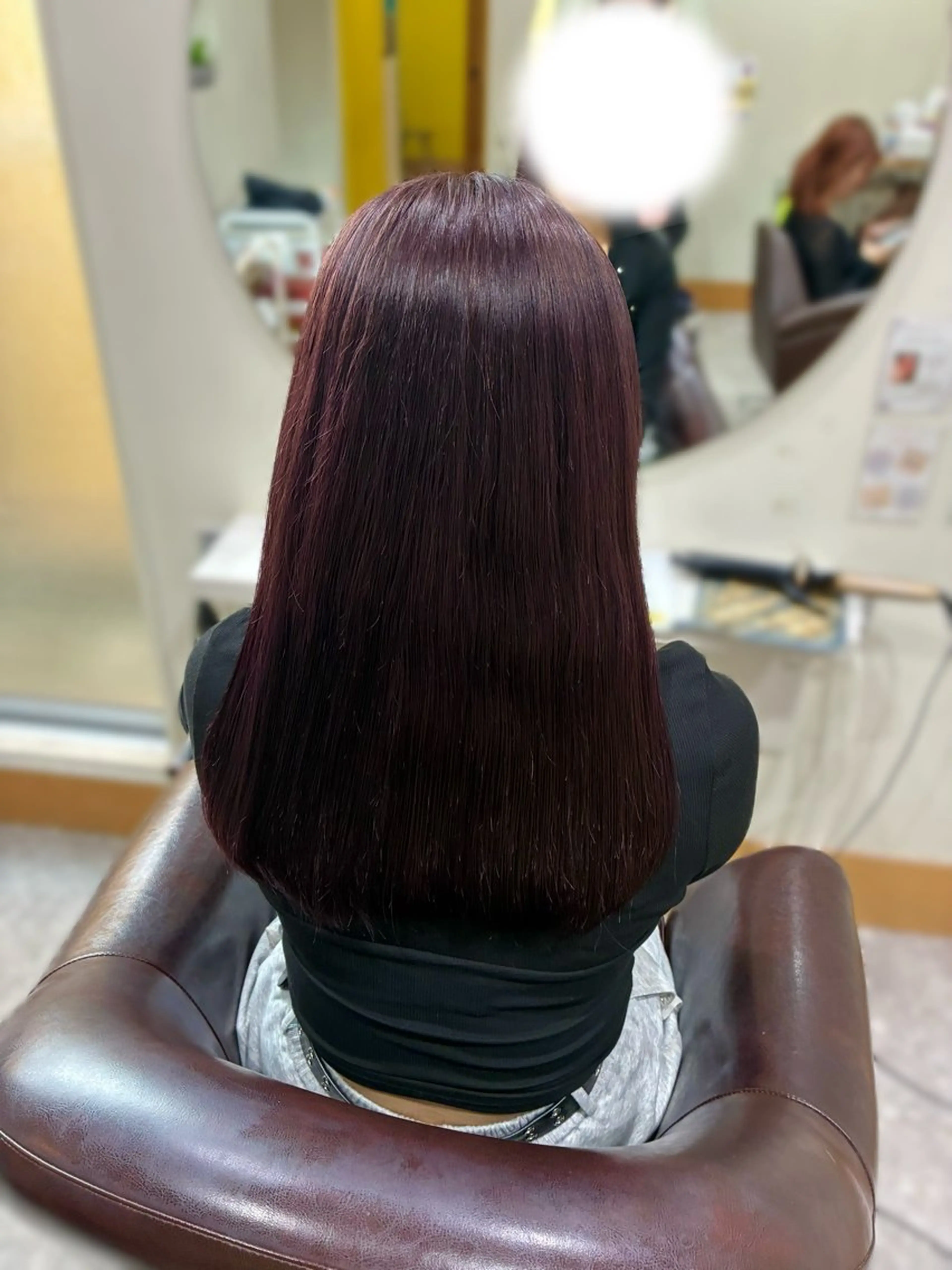 ロング カラー ブラウンカラー ピンクカラー ヘアカラー トリートメント 梅原 姫🍬🐰のヘアスタイル