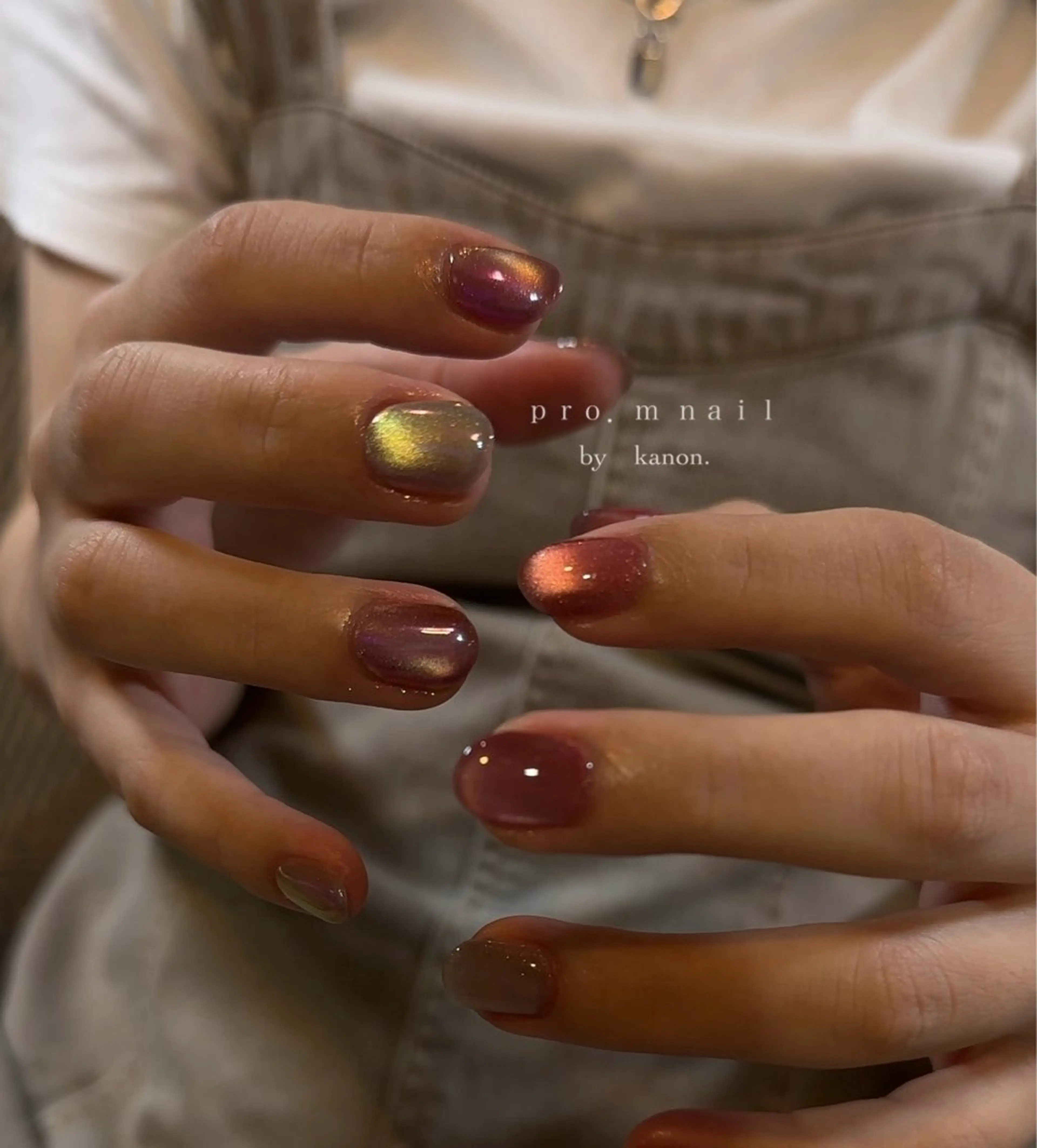 ネイル ハンドネイル pro.m Kanonのネイルデザイン