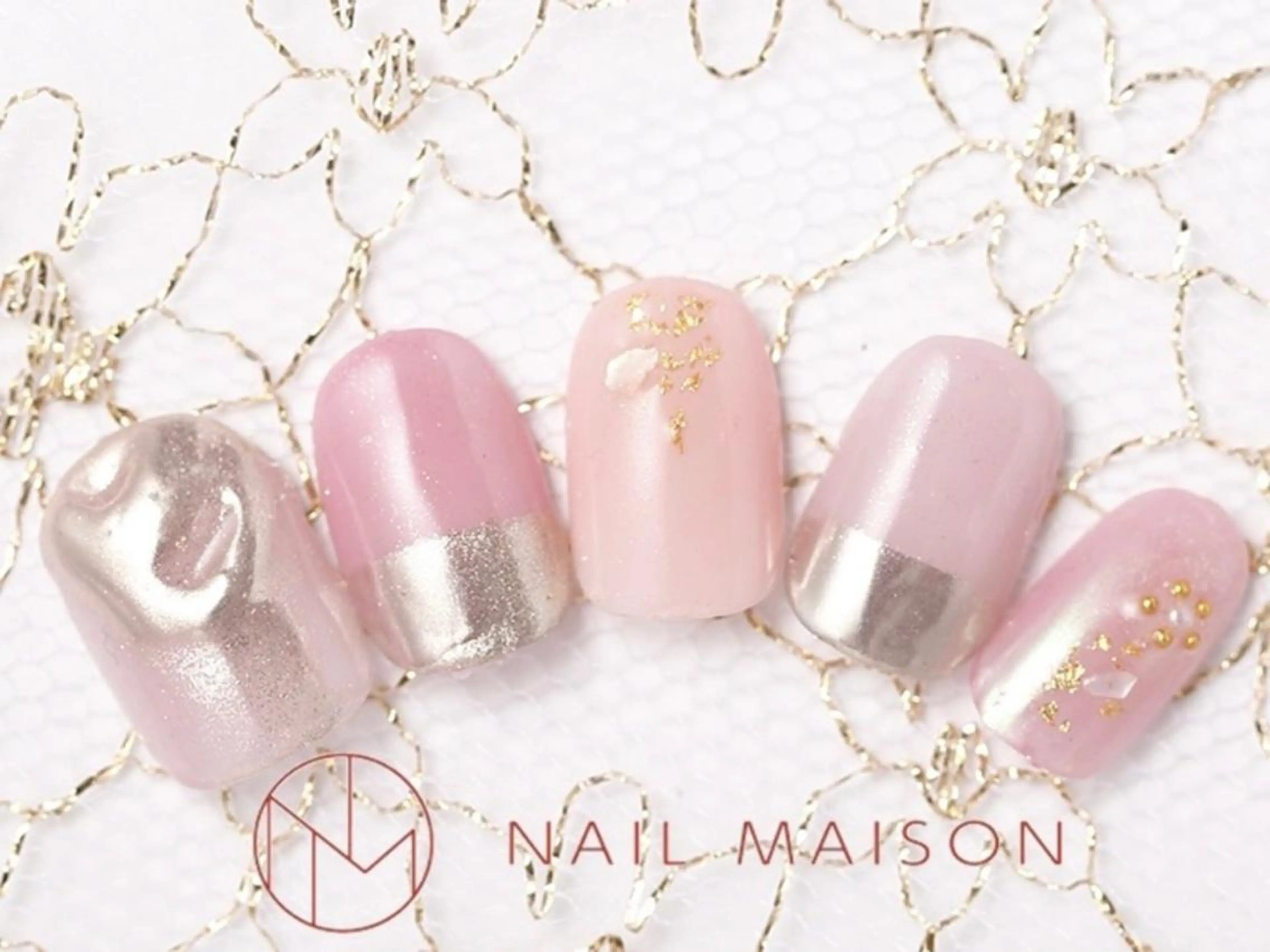 ネイル ピンク STUDIO GIYYのネイルデザイン